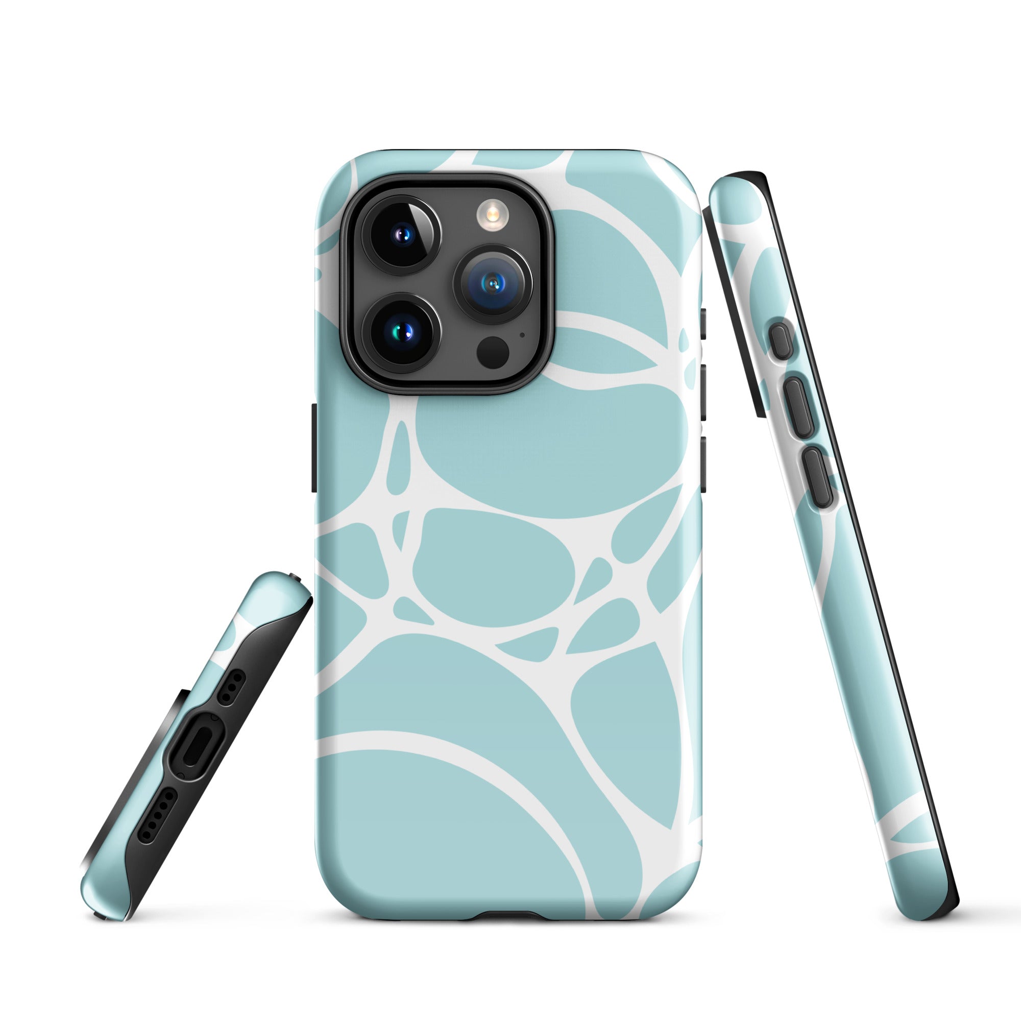 Sky Blue Mix Tough Case for iPhone®