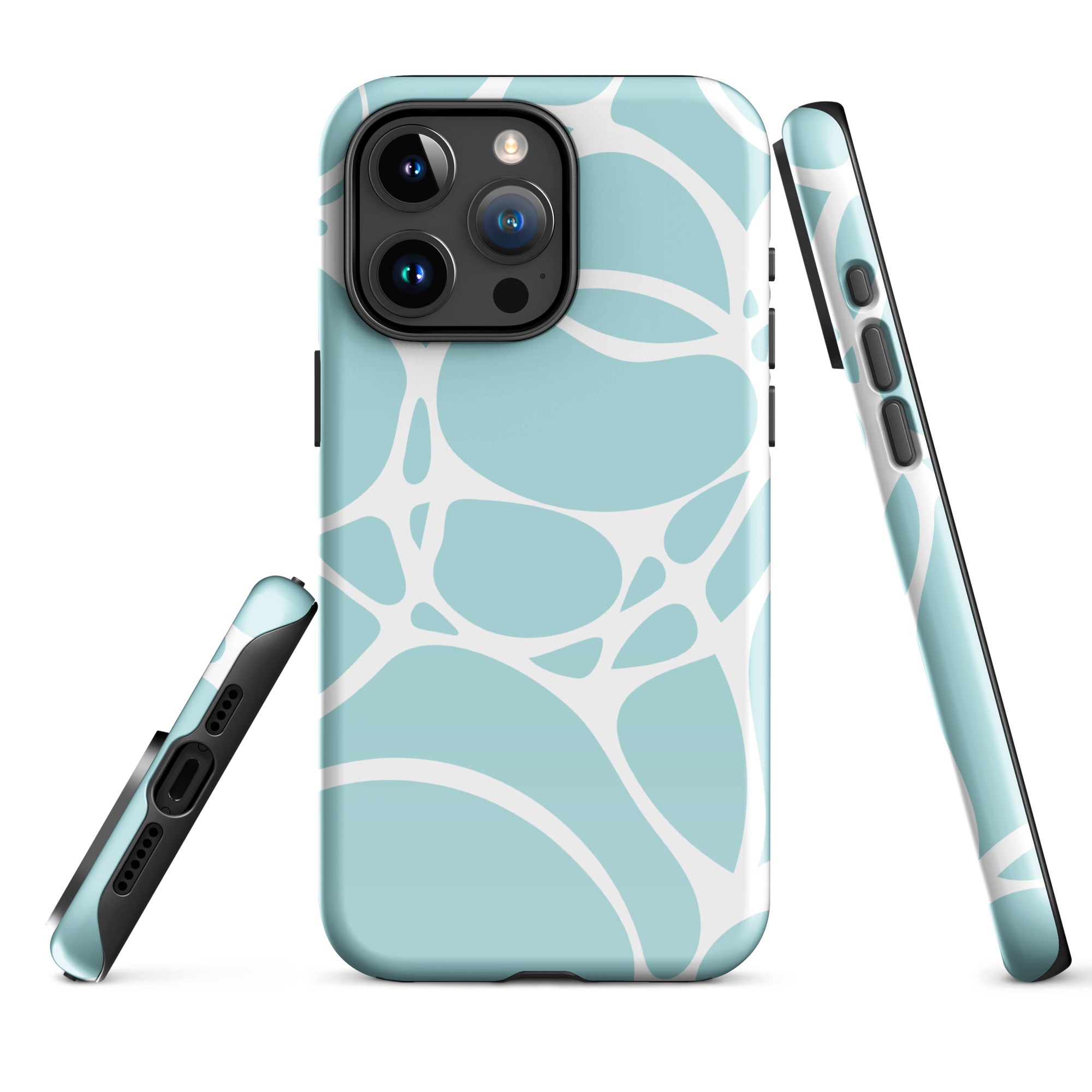 Sky Blue Mix Tough Case for iPhone®