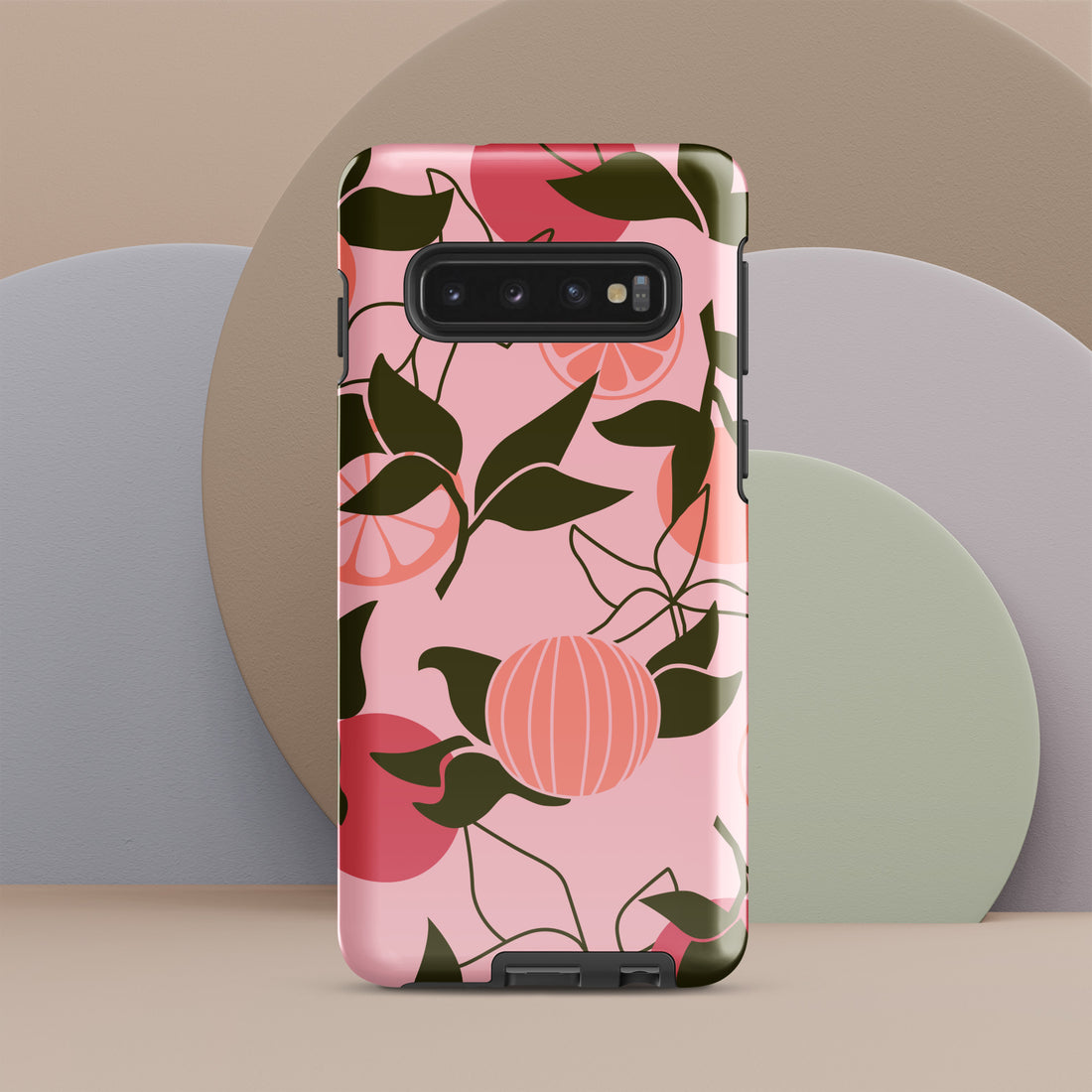Salmon Citrus Tough case for Samsung®