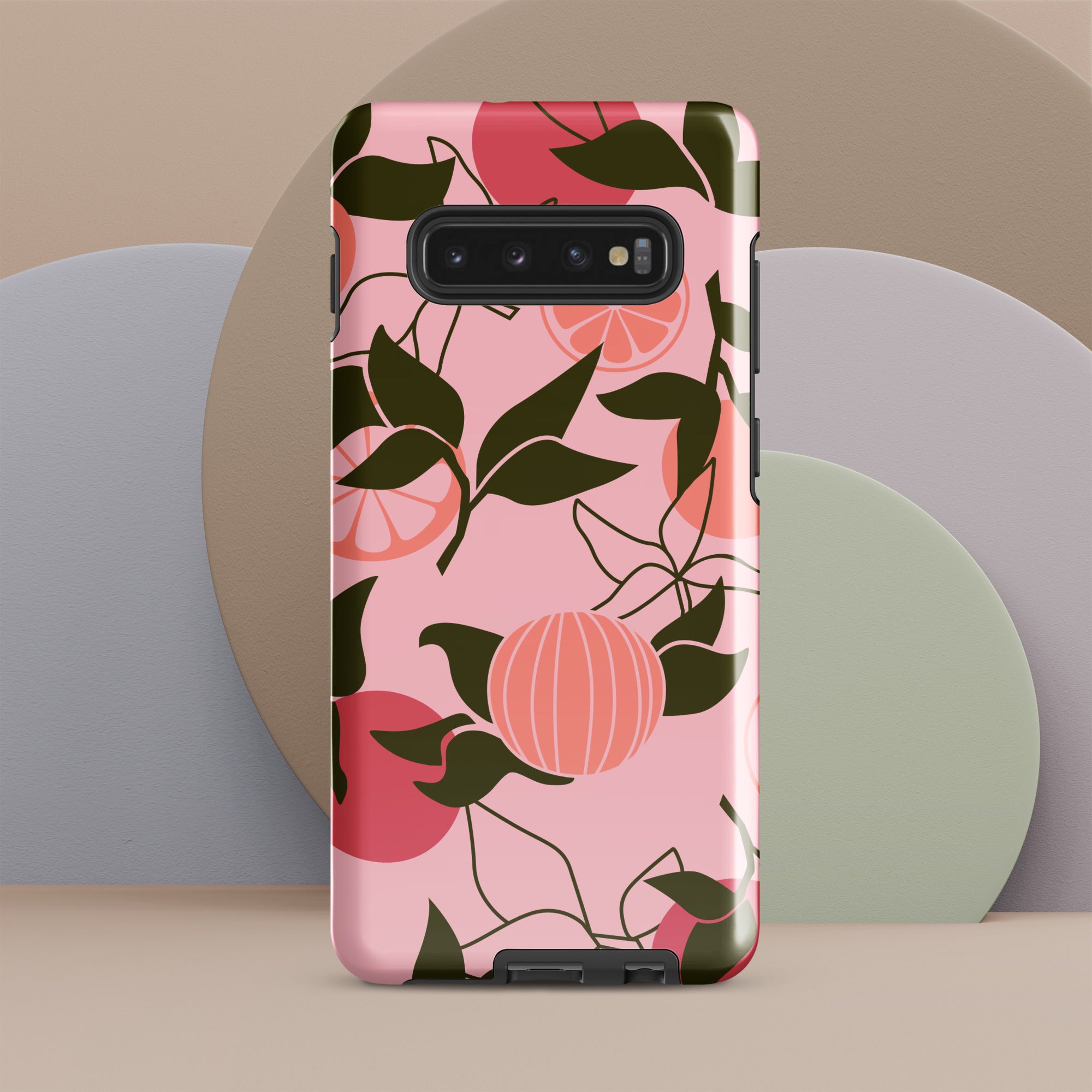 Salmon Citrus Tough case for Samsung®