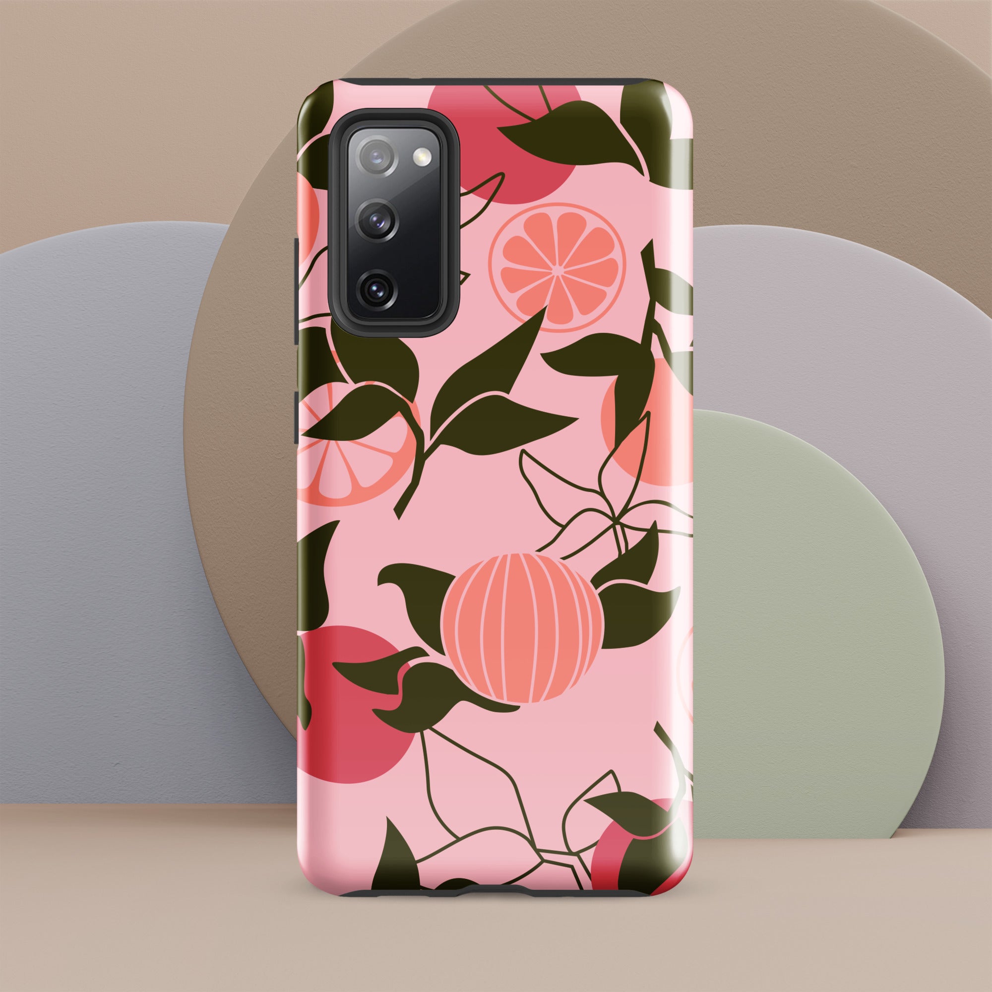 Salmon Citrus Tough case for Samsung®