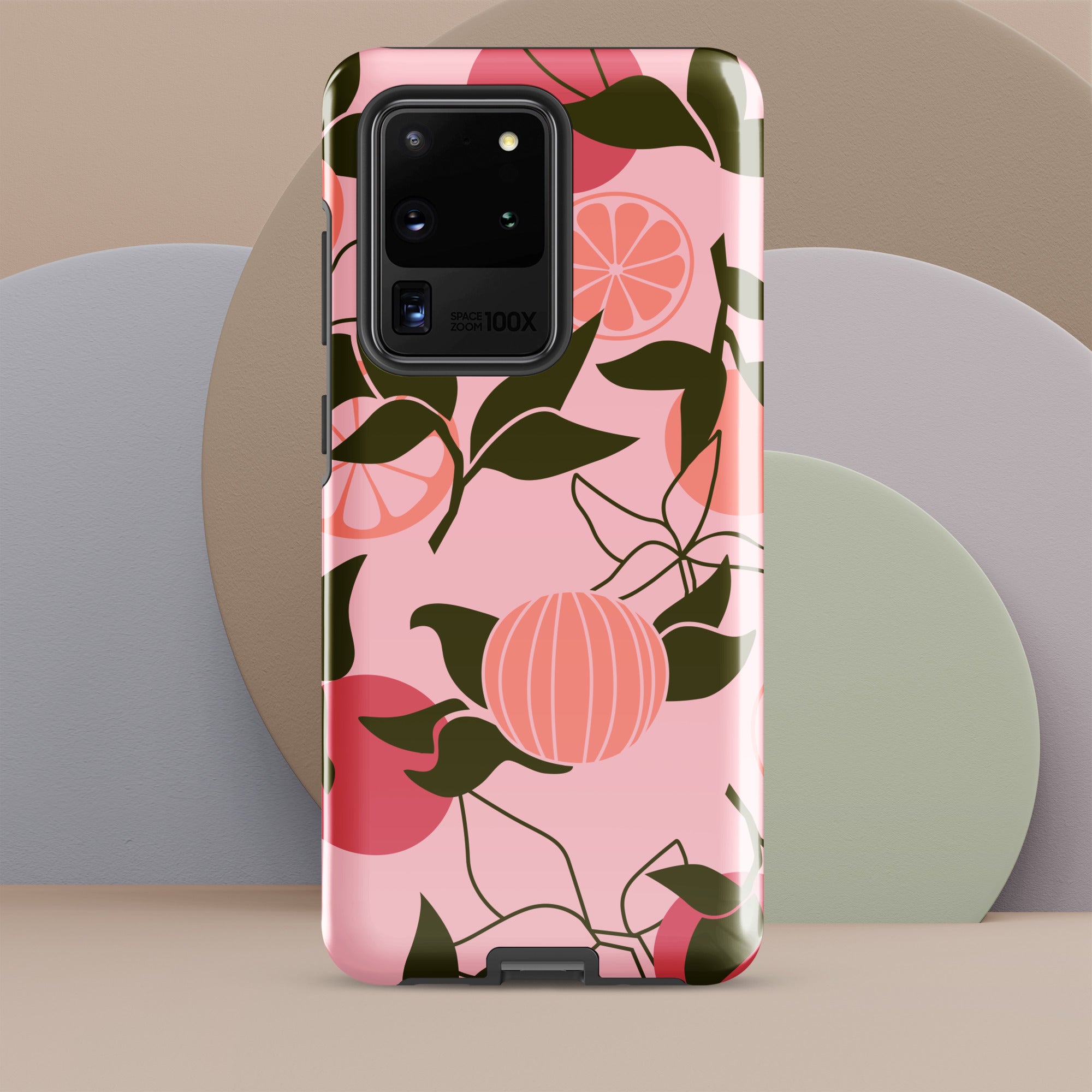 Salmon Citrus Tough case for Samsung®