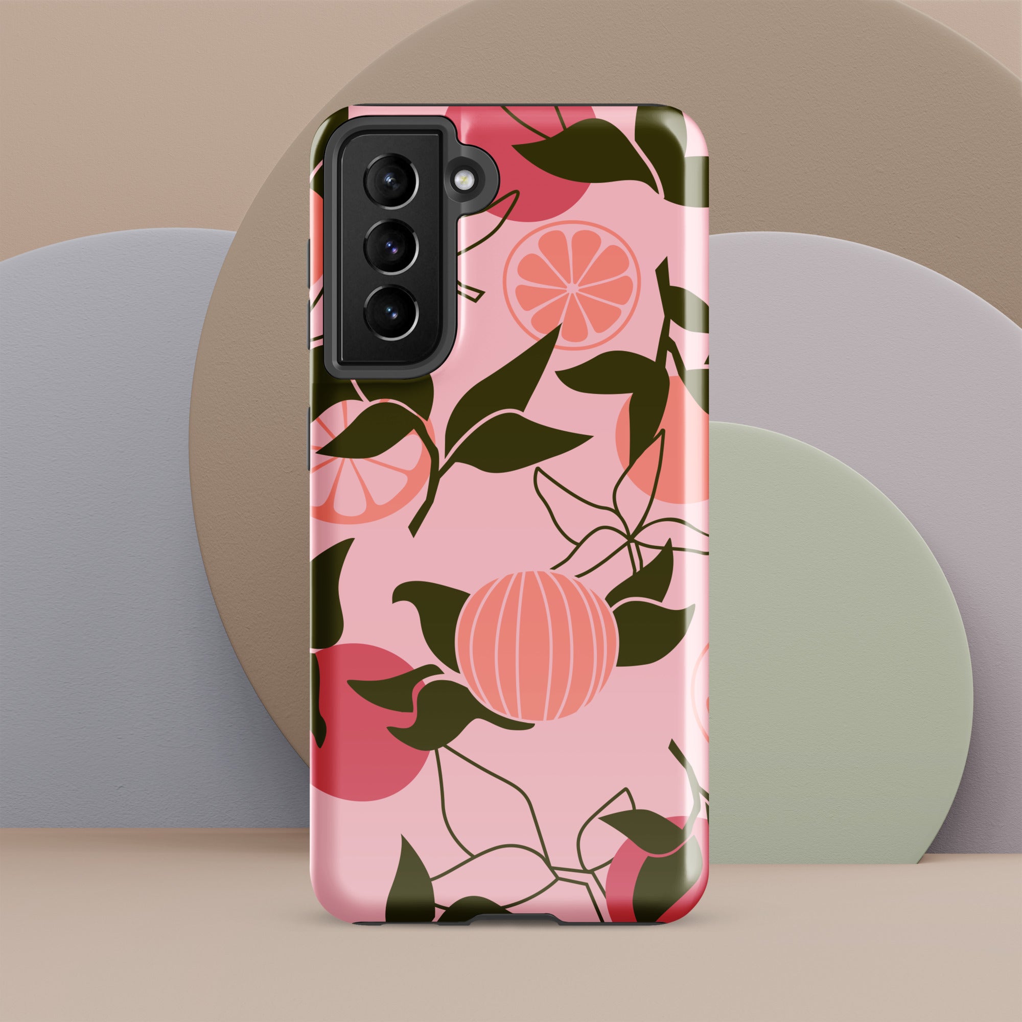 Salmon Citrus Tough case for Samsung®