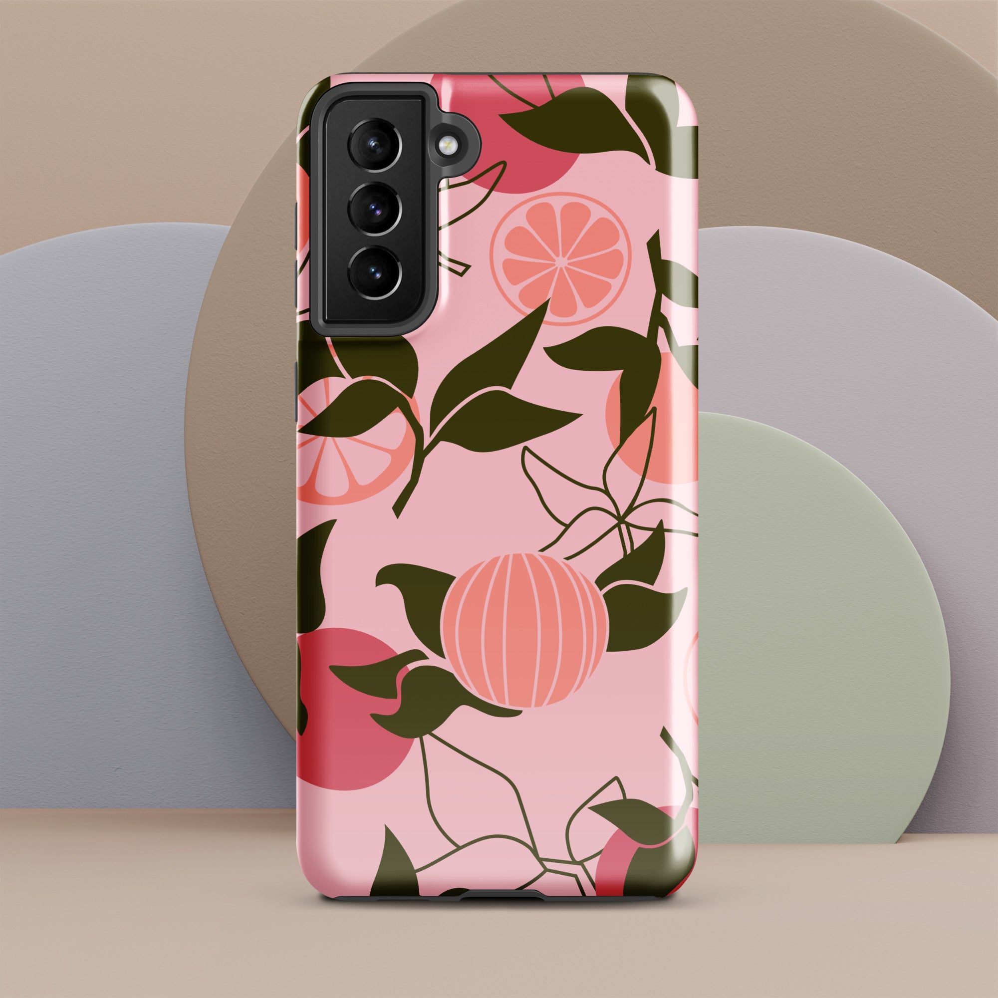 Salmon Citrus Tough case for Samsung®