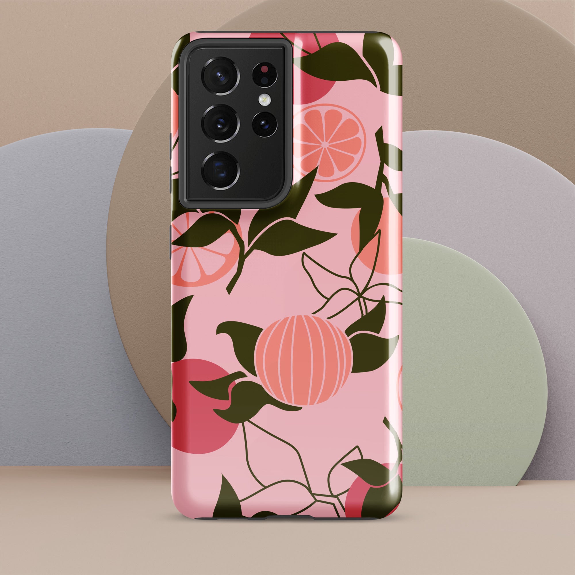 Salmon Citrus Tough case for Samsung®