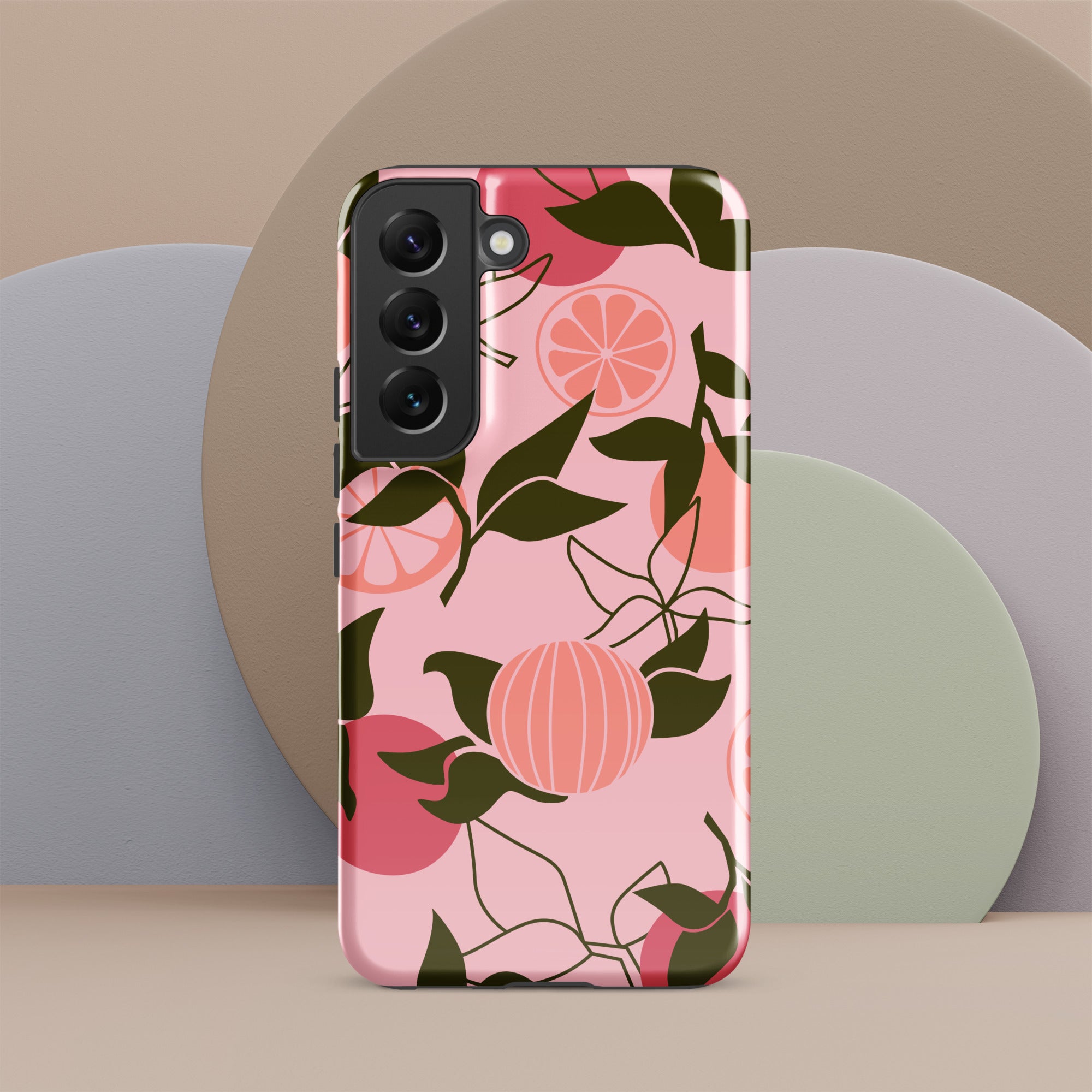 Salmon Citrus Tough case for Samsung®