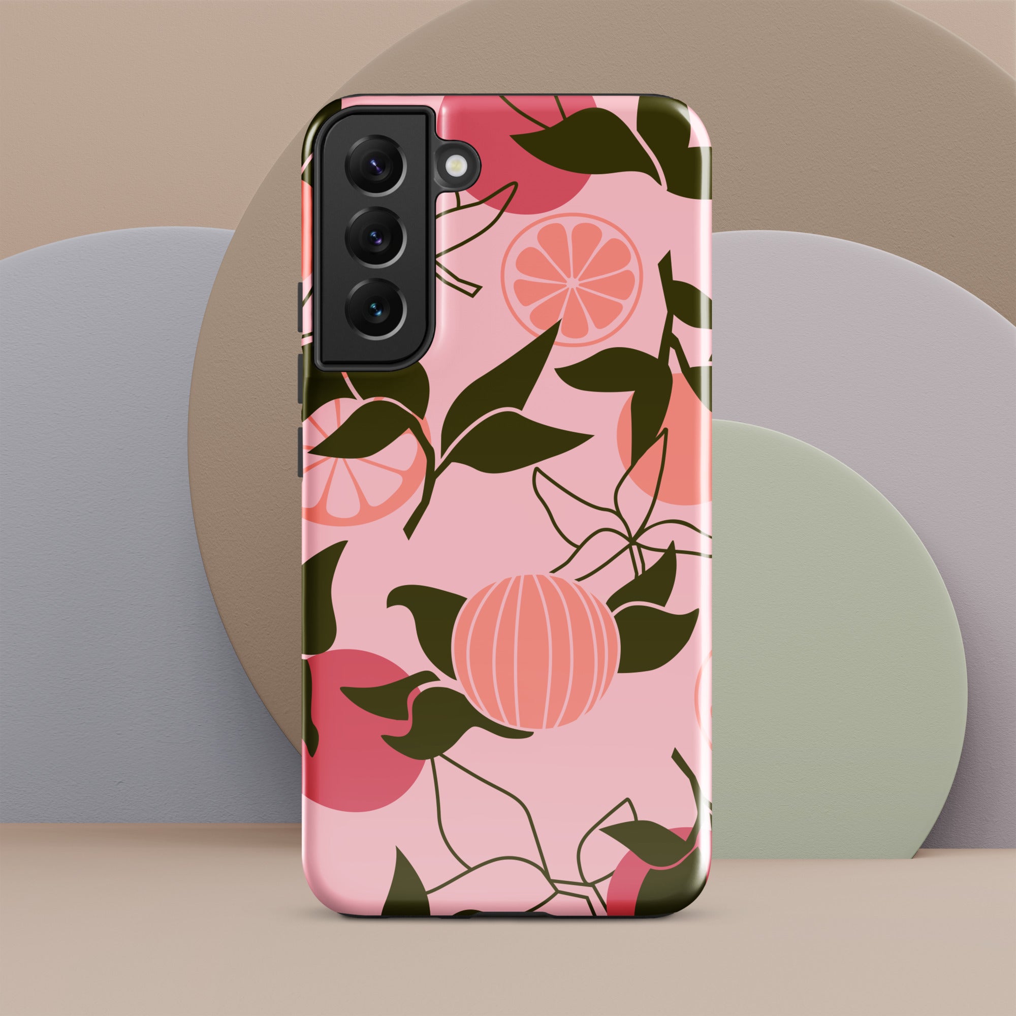 Salmon Citrus Tough case for Samsung®