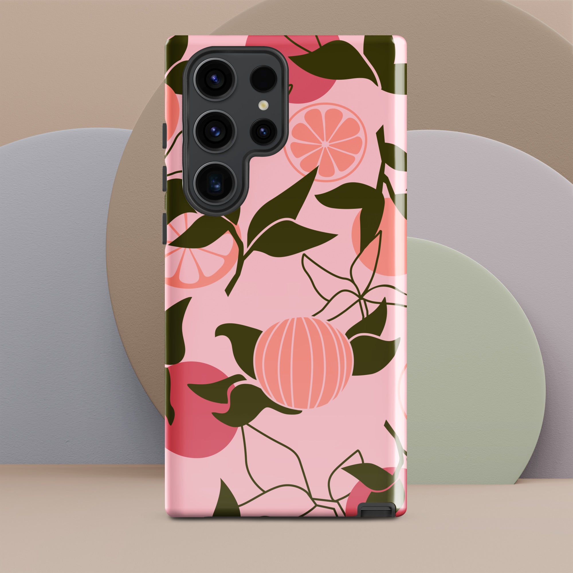 Salmon Citrus Tough case for Samsung®