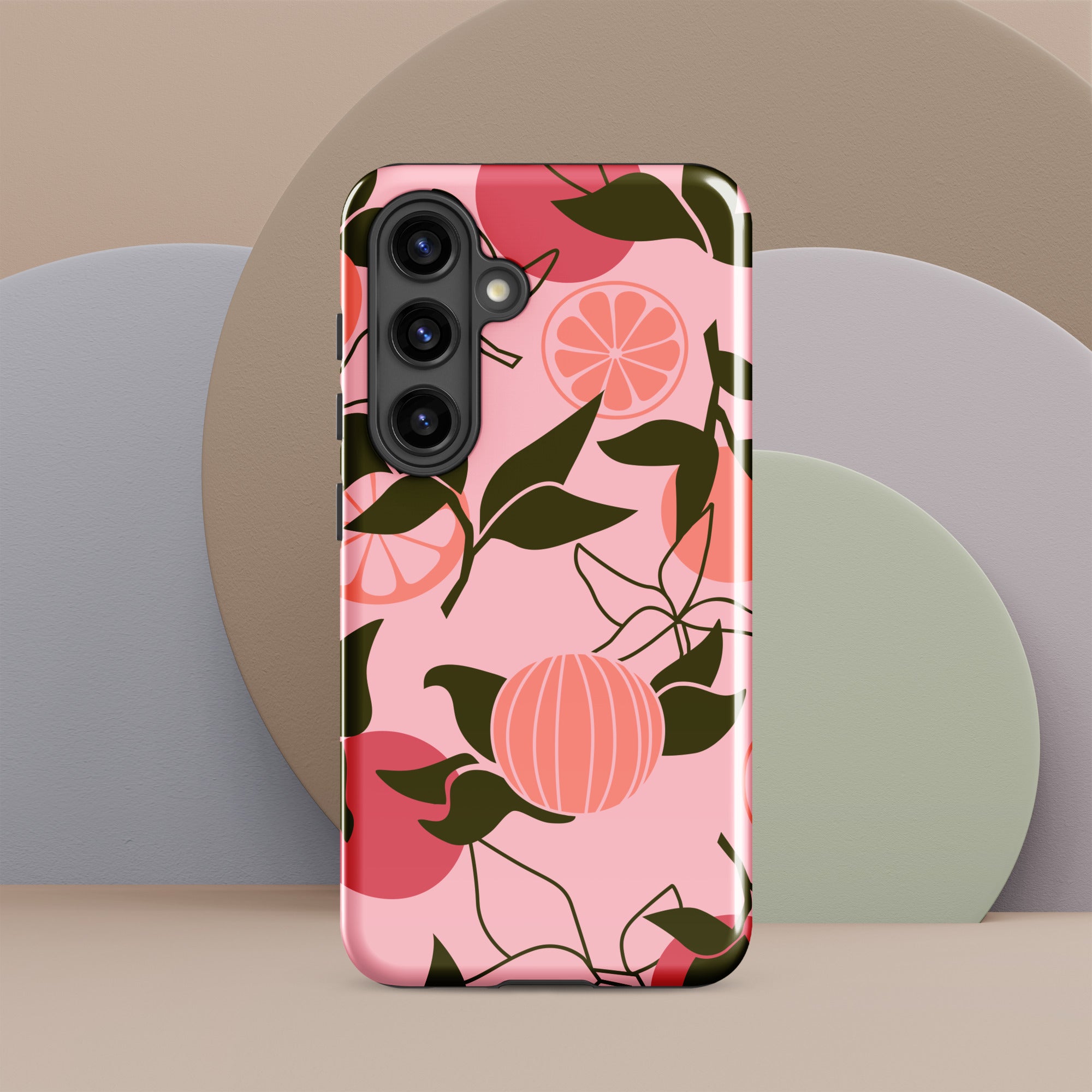Salmon Citrus Tough case for Samsung®