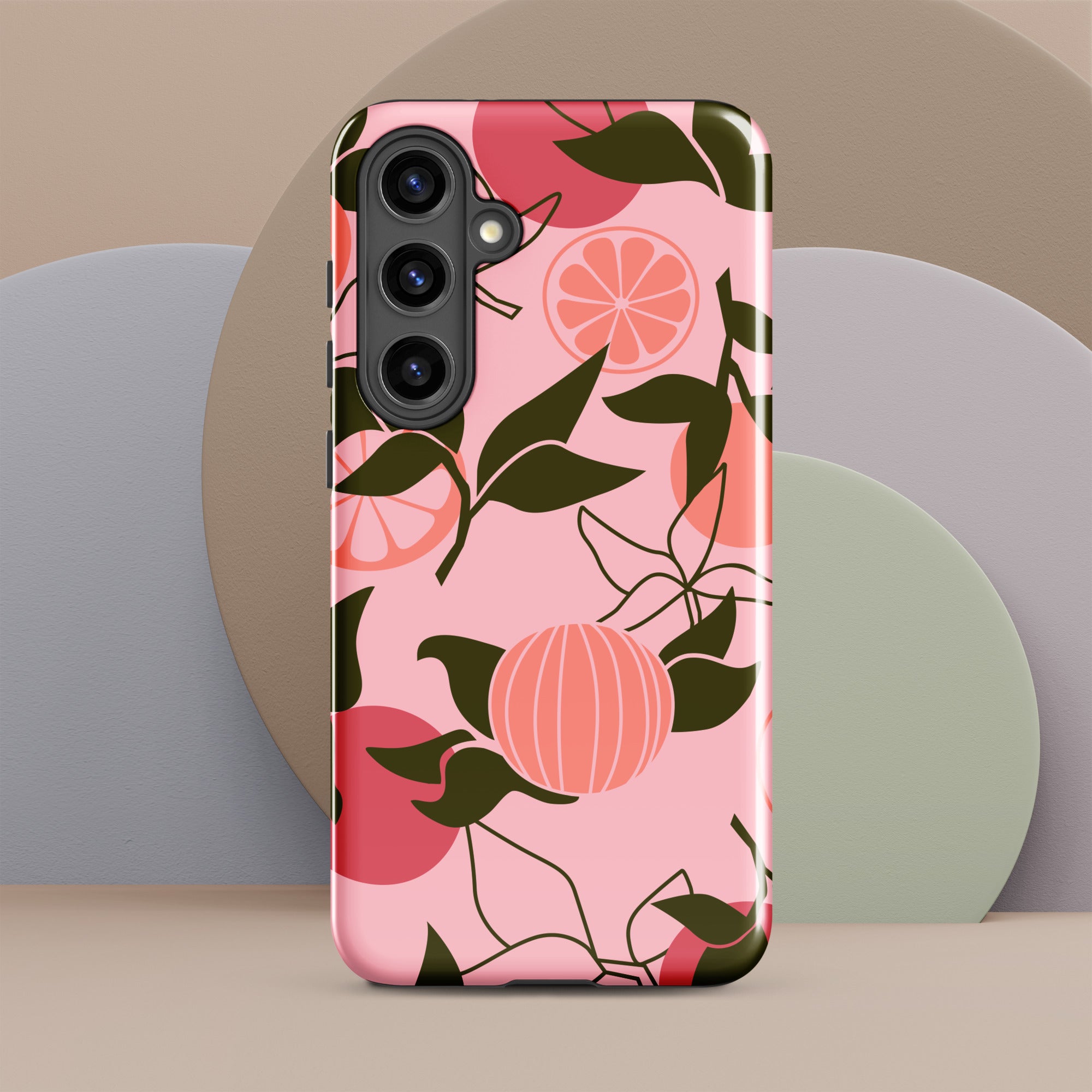 Salmon Citrus Tough case for Samsung®