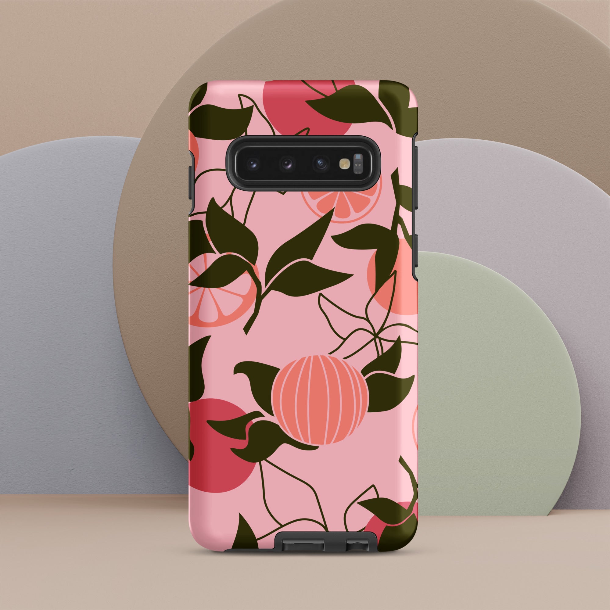 Salmon Citrus Tough case for Samsung®
