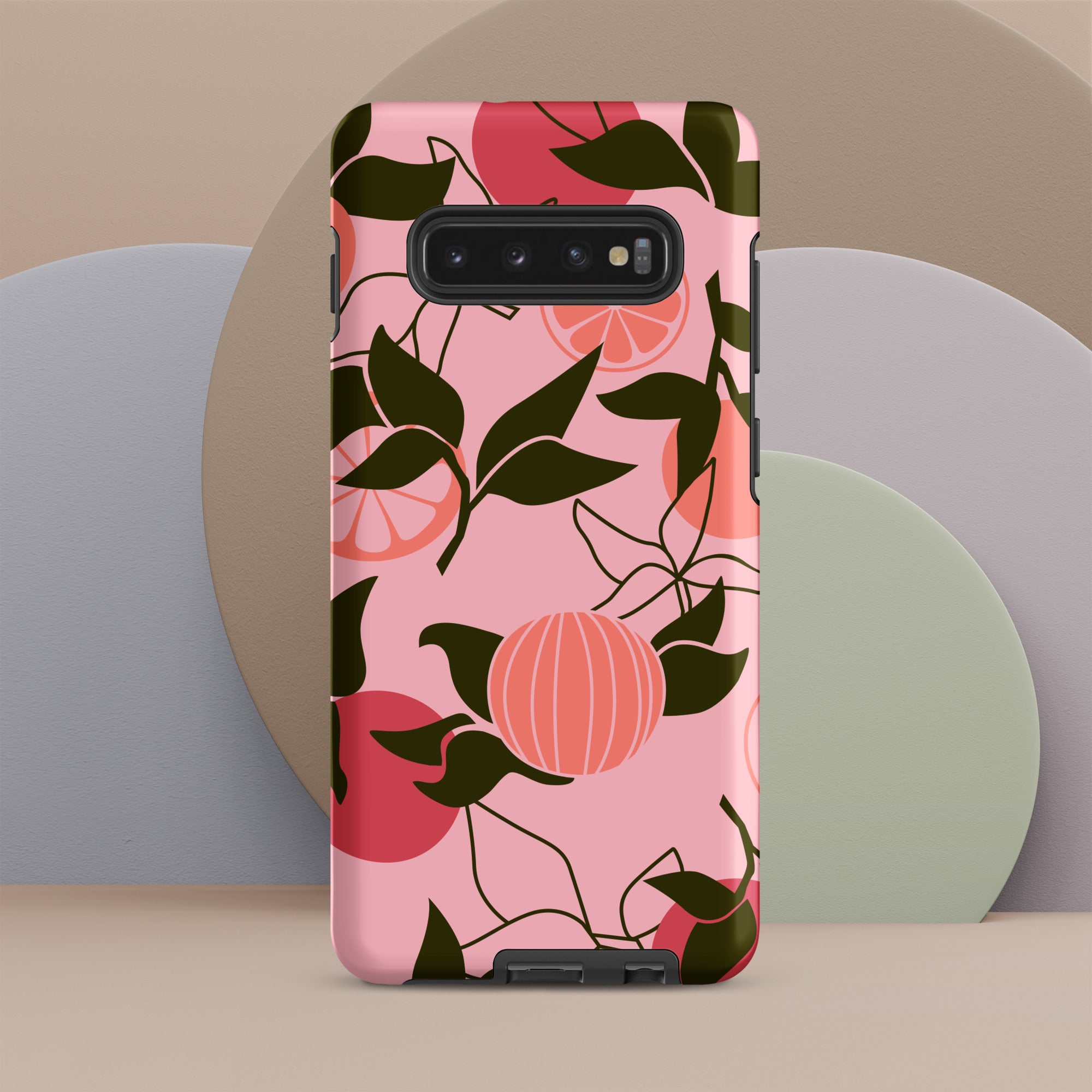 Salmon Citrus Tough case for Samsung®