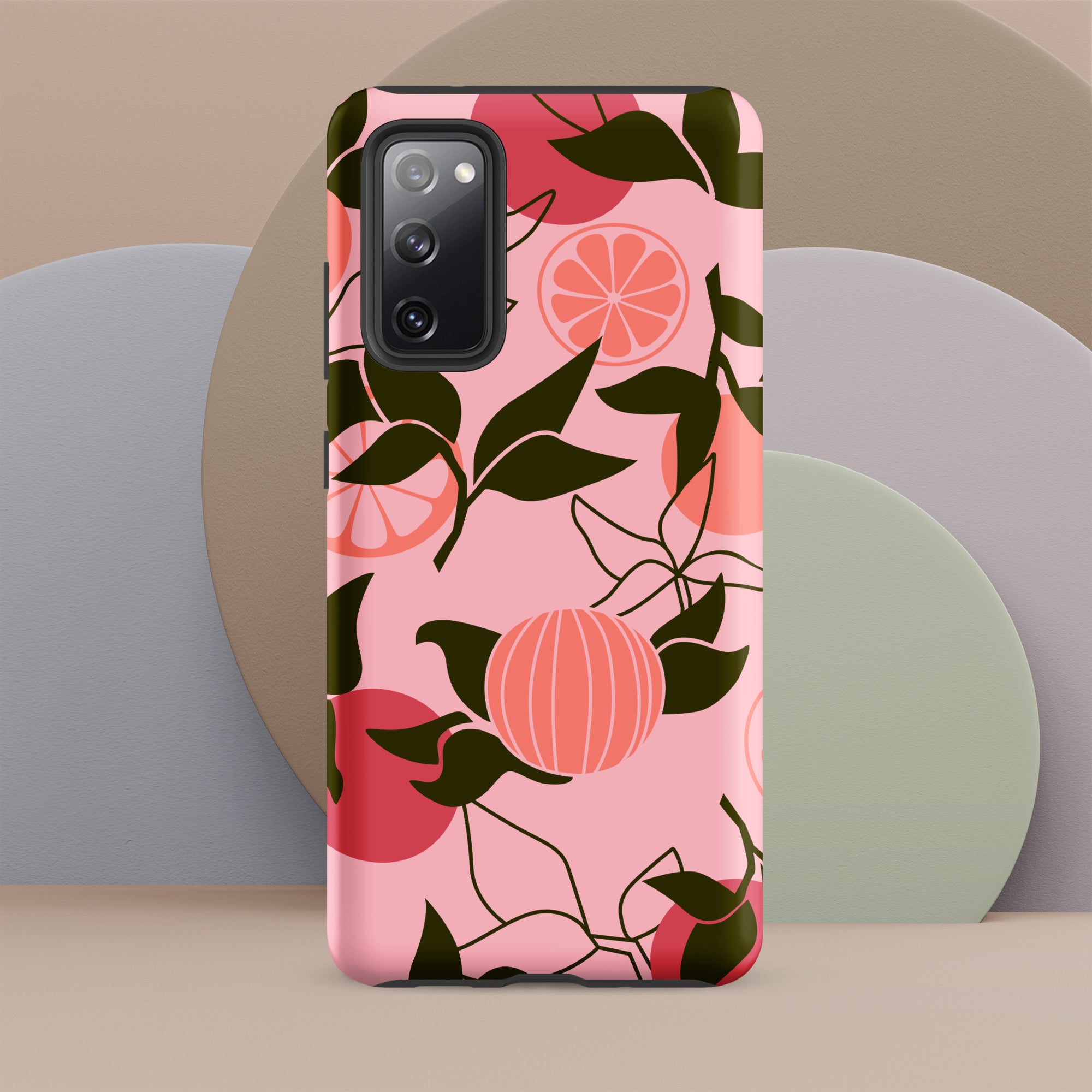 Salmon Citrus Tough case for Samsung®