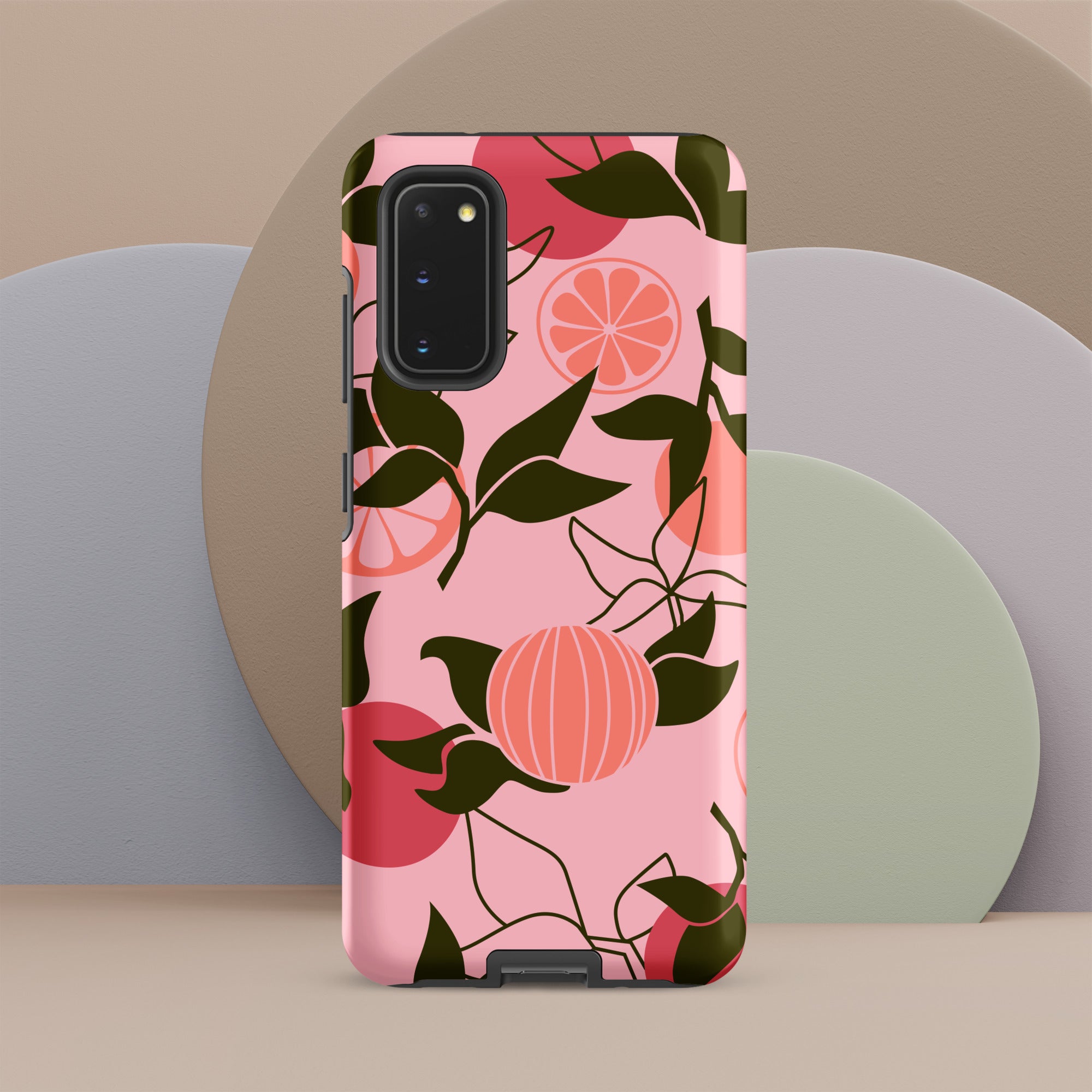 Salmon Citrus Tough case for Samsung®