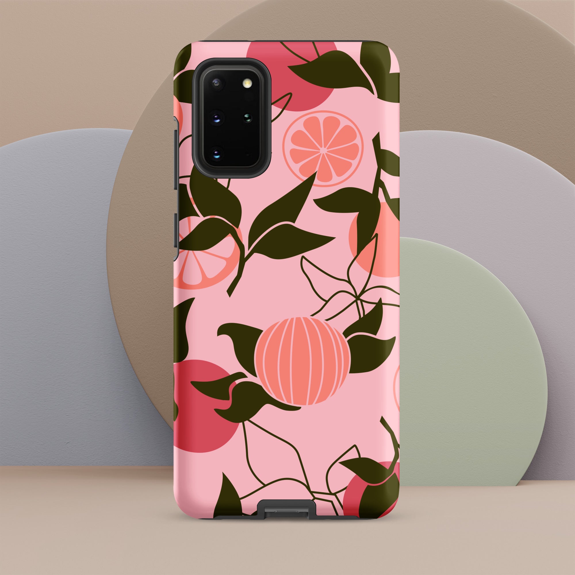 Salmon Citrus Tough case for Samsung®