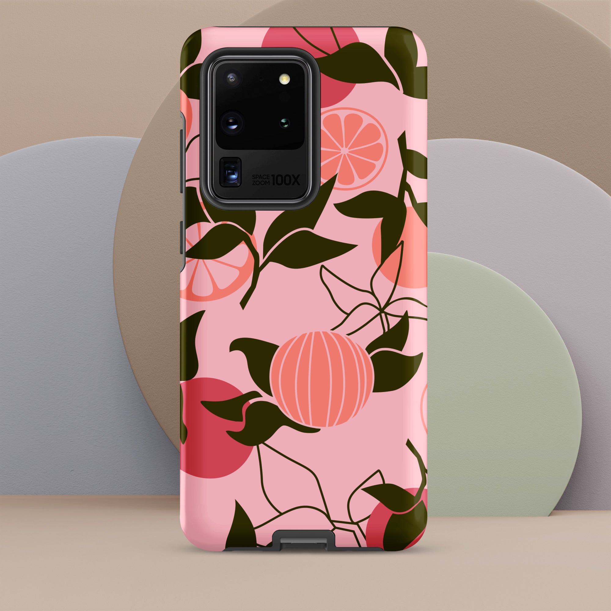 Salmon Citrus Tough case for Samsung®