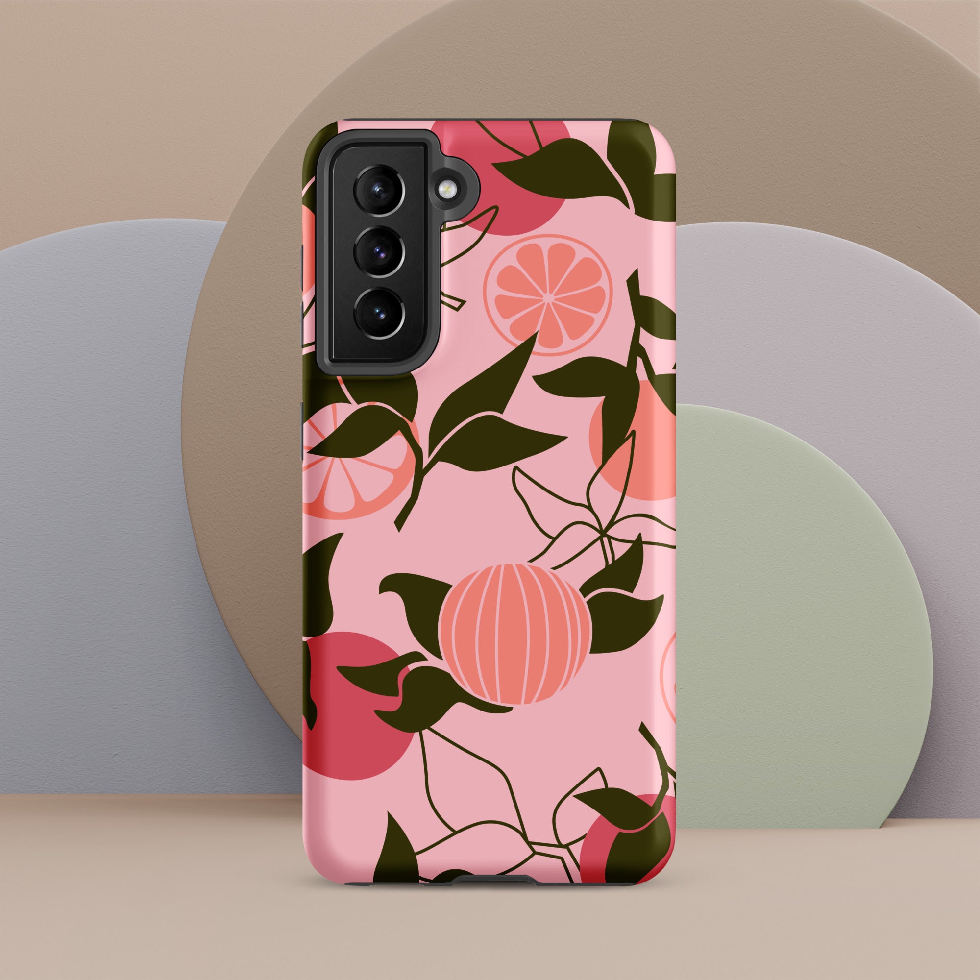 Salmon Citrus Tough case for Samsung®