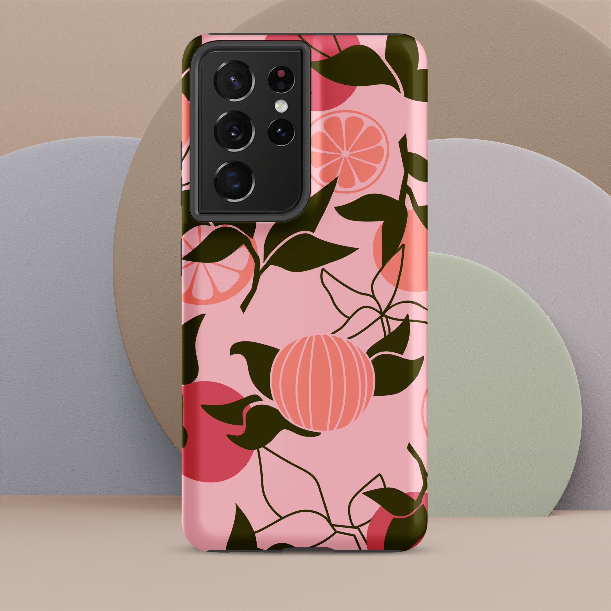 Salmon Citrus Tough case for Samsung®