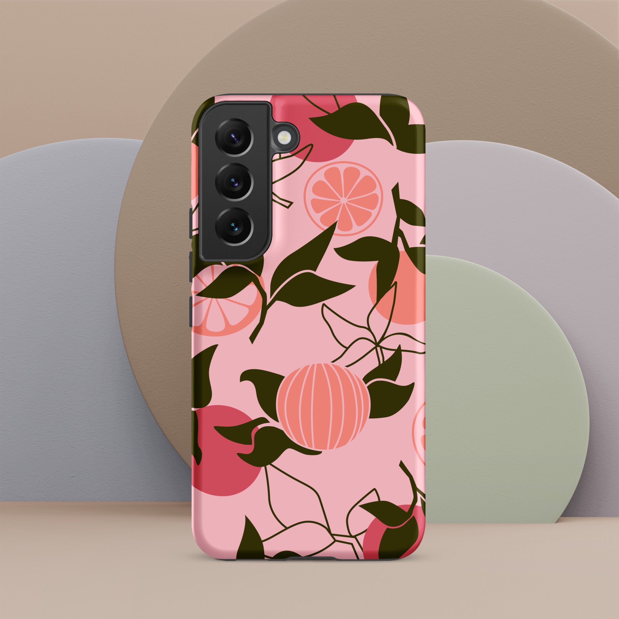 Salmon Citrus Tough case for Samsung®