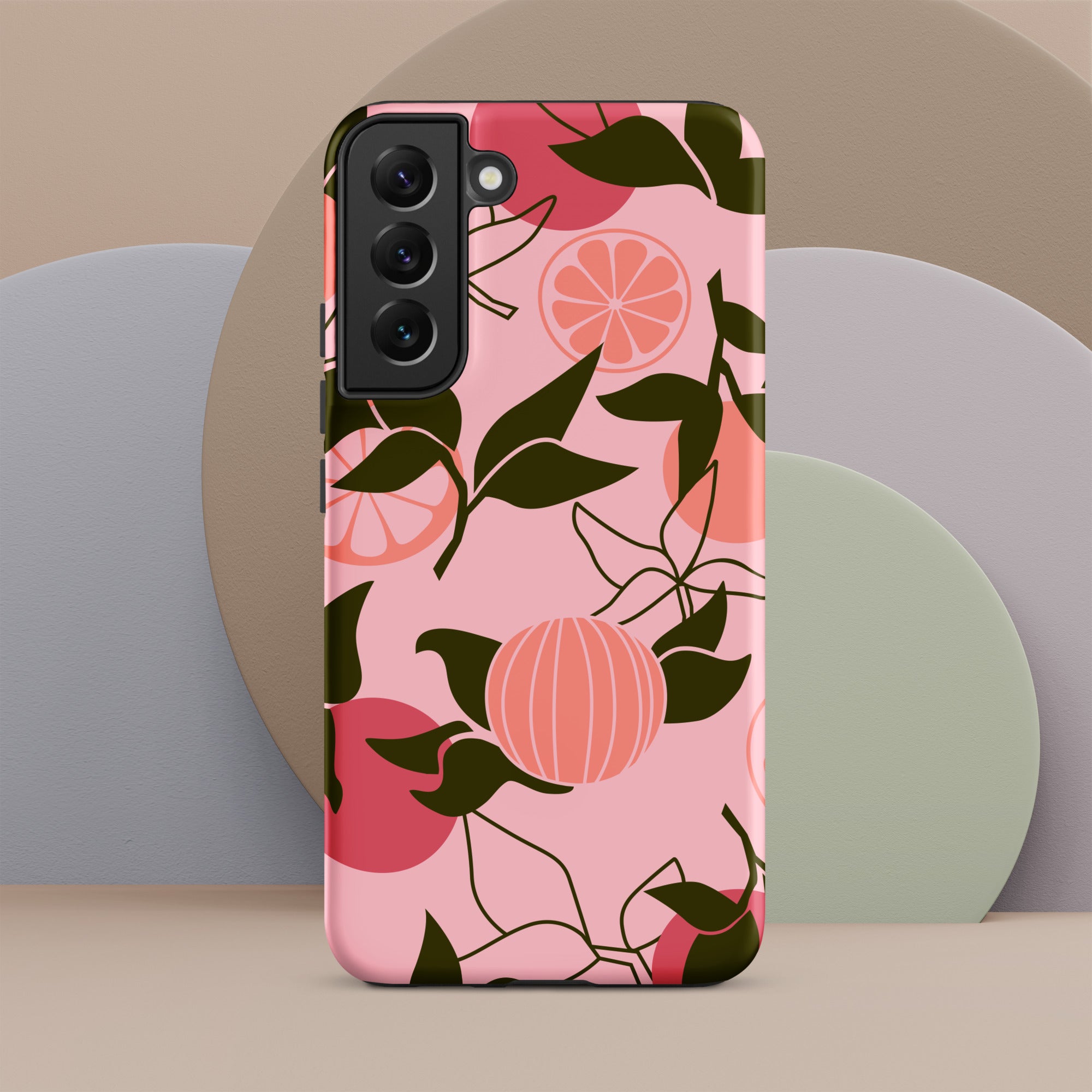 Salmon Citrus Tough case for Samsung®