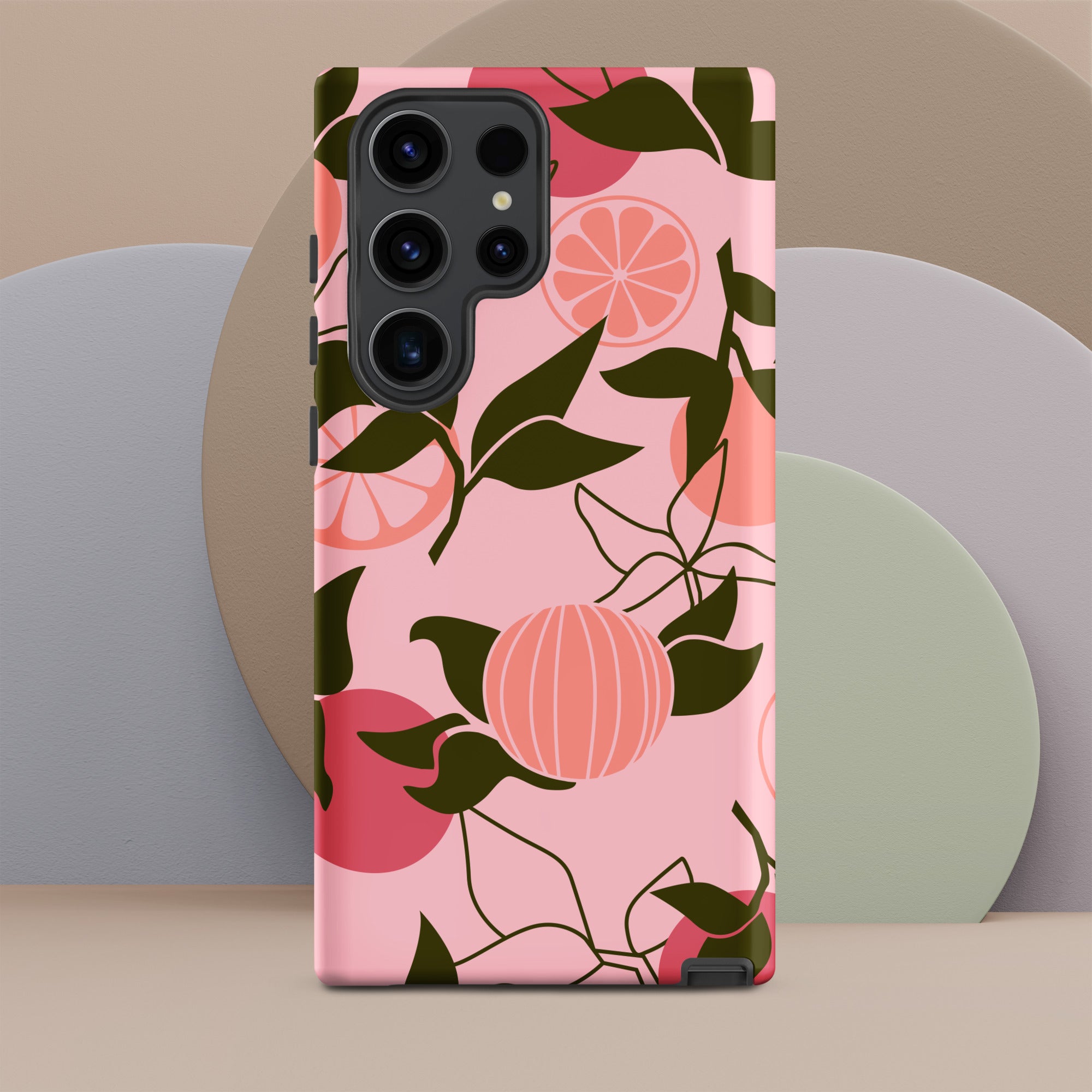 Salmon Citrus Tough case for Samsung®