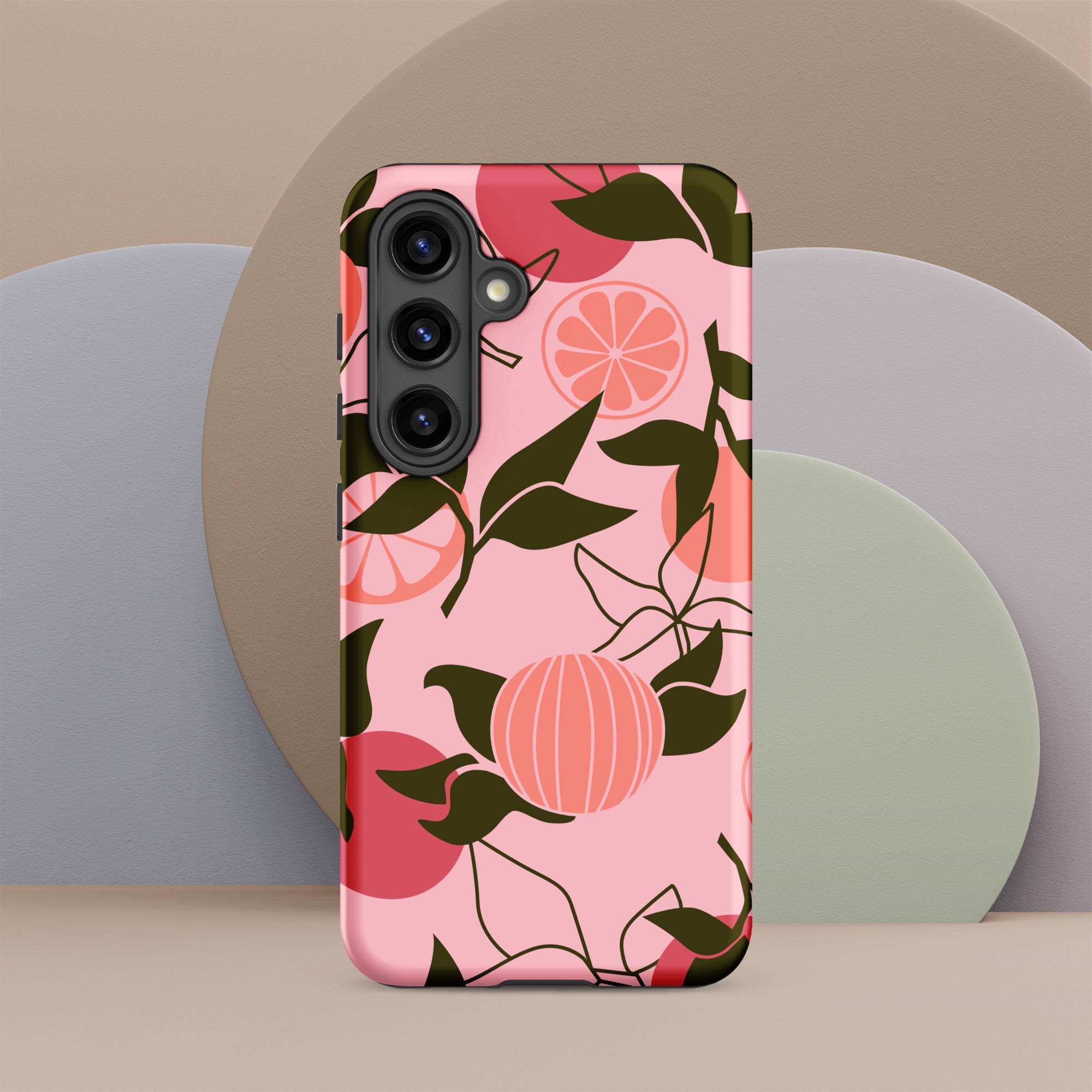 Salmon Citrus Tough case for Samsung®