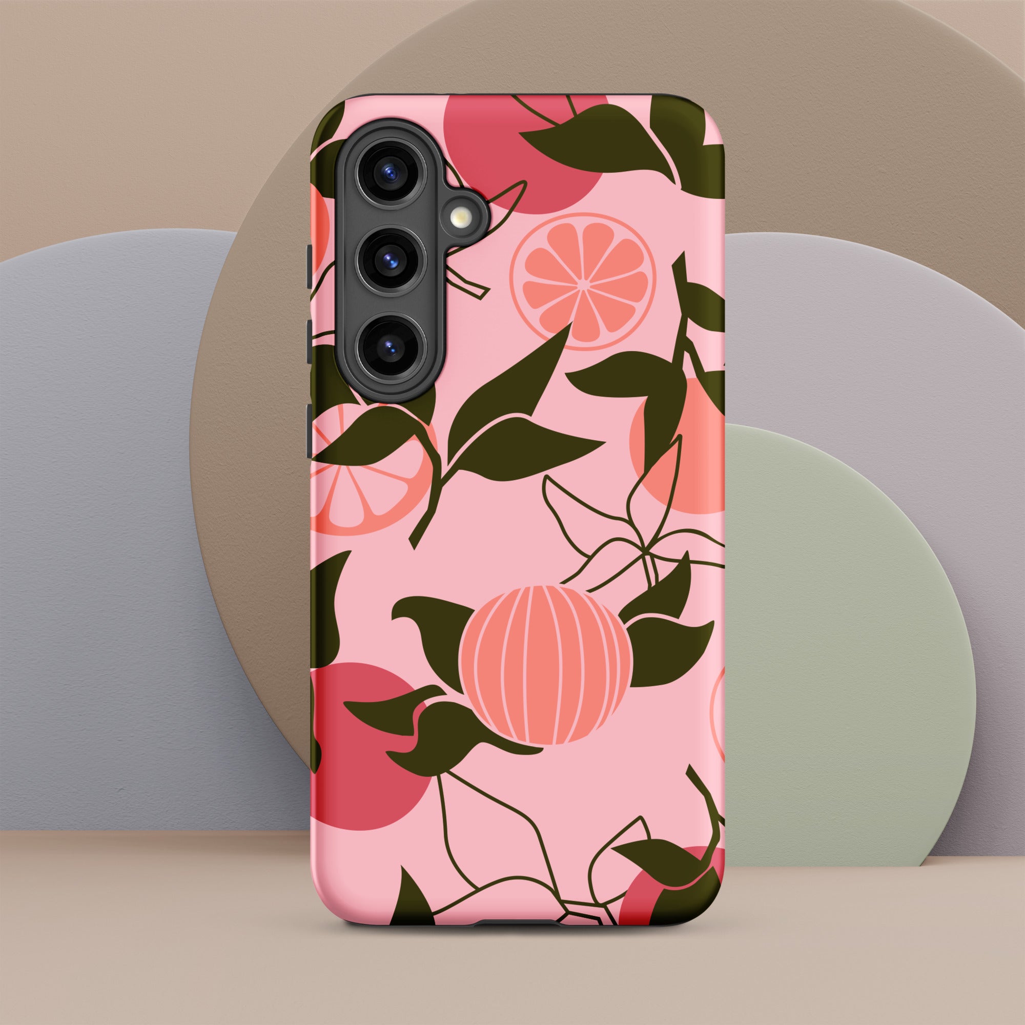 Salmon Citrus Tough case for Samsung®