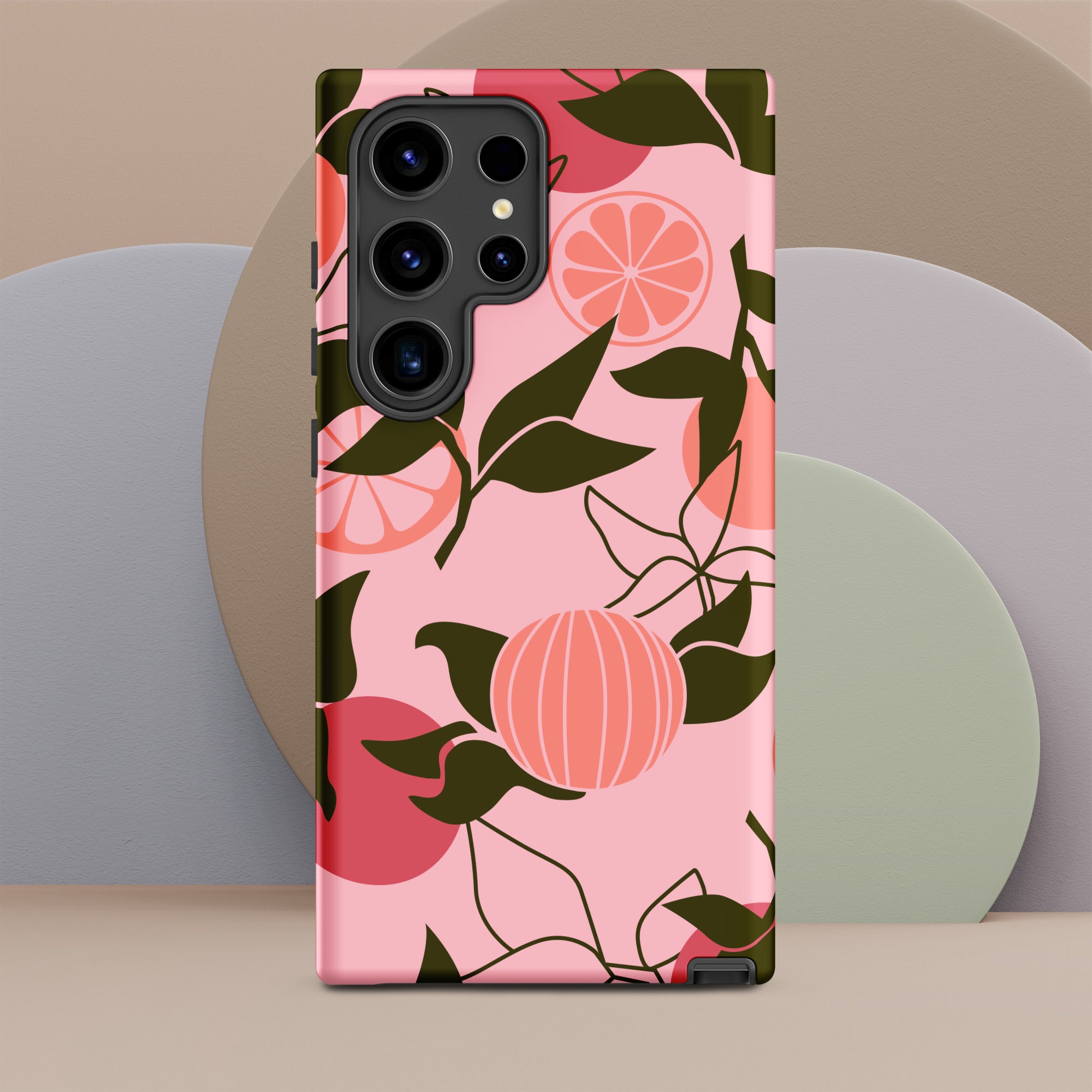 Salmon Citrus Tough case for Samsung®