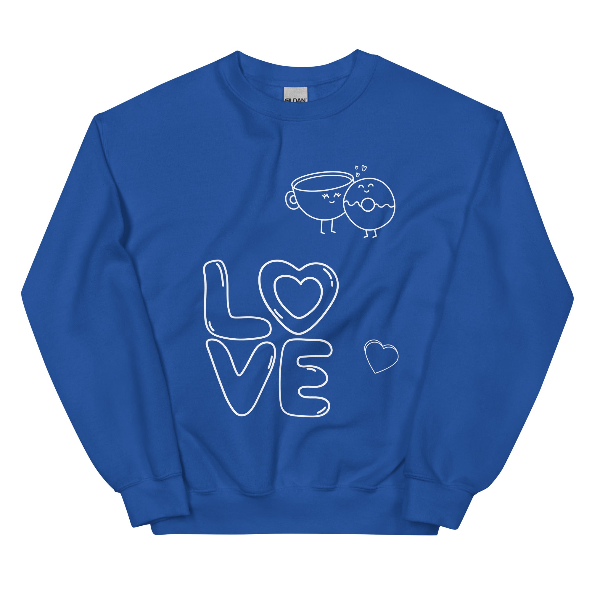 Love on Black Unisex Jumper