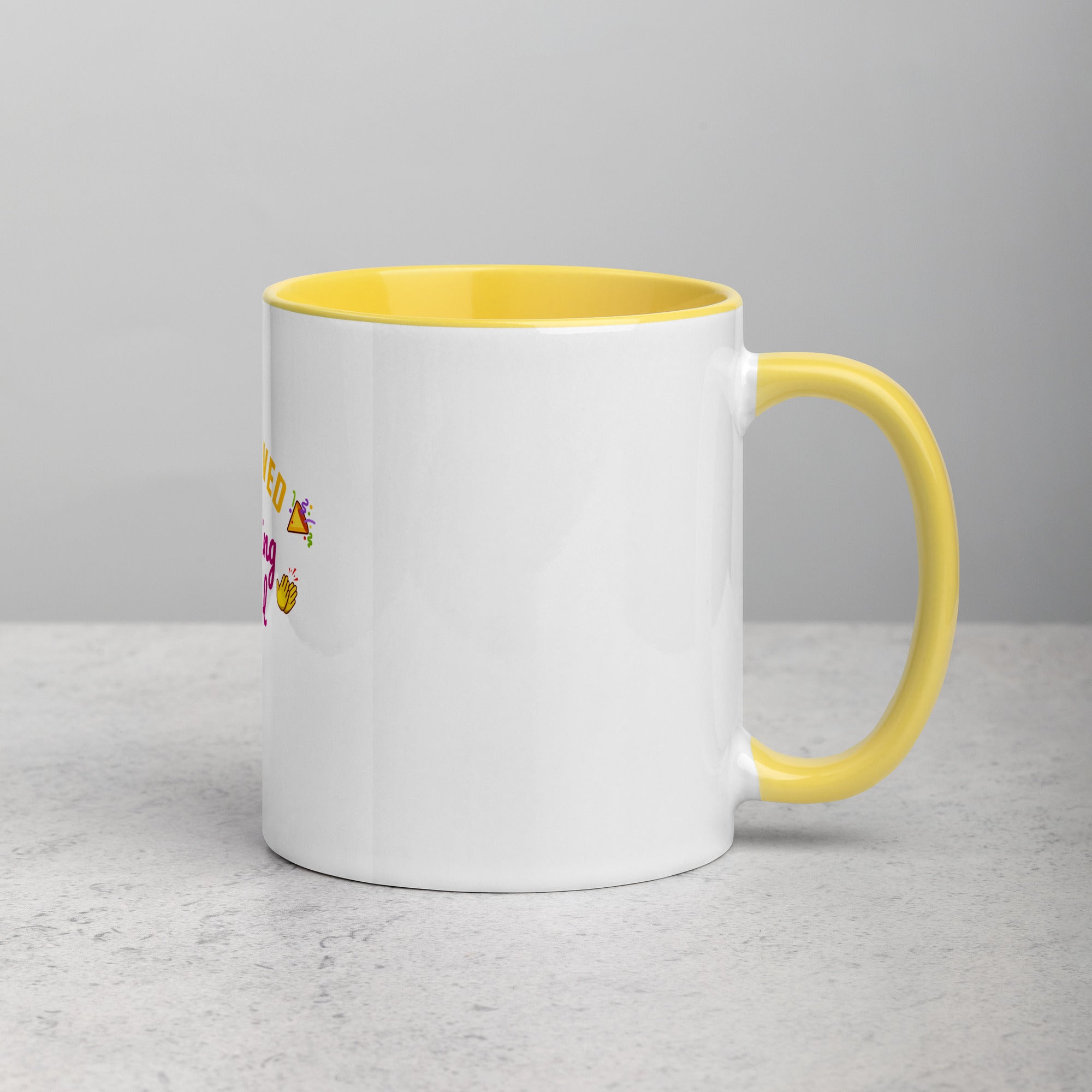 Nursing School Grad Mug with Colour Inside