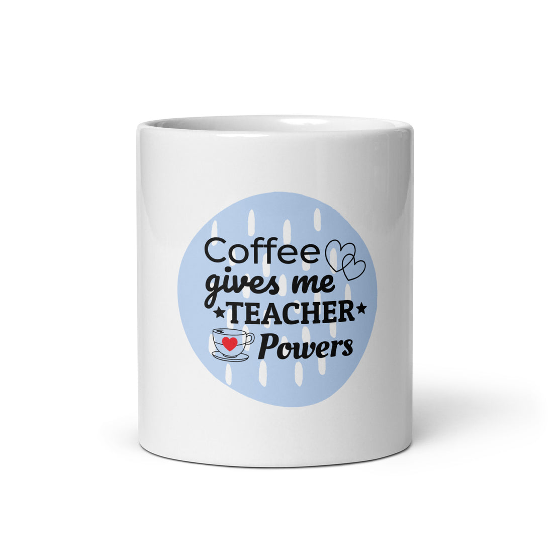 Coffee 101 White glossy mug