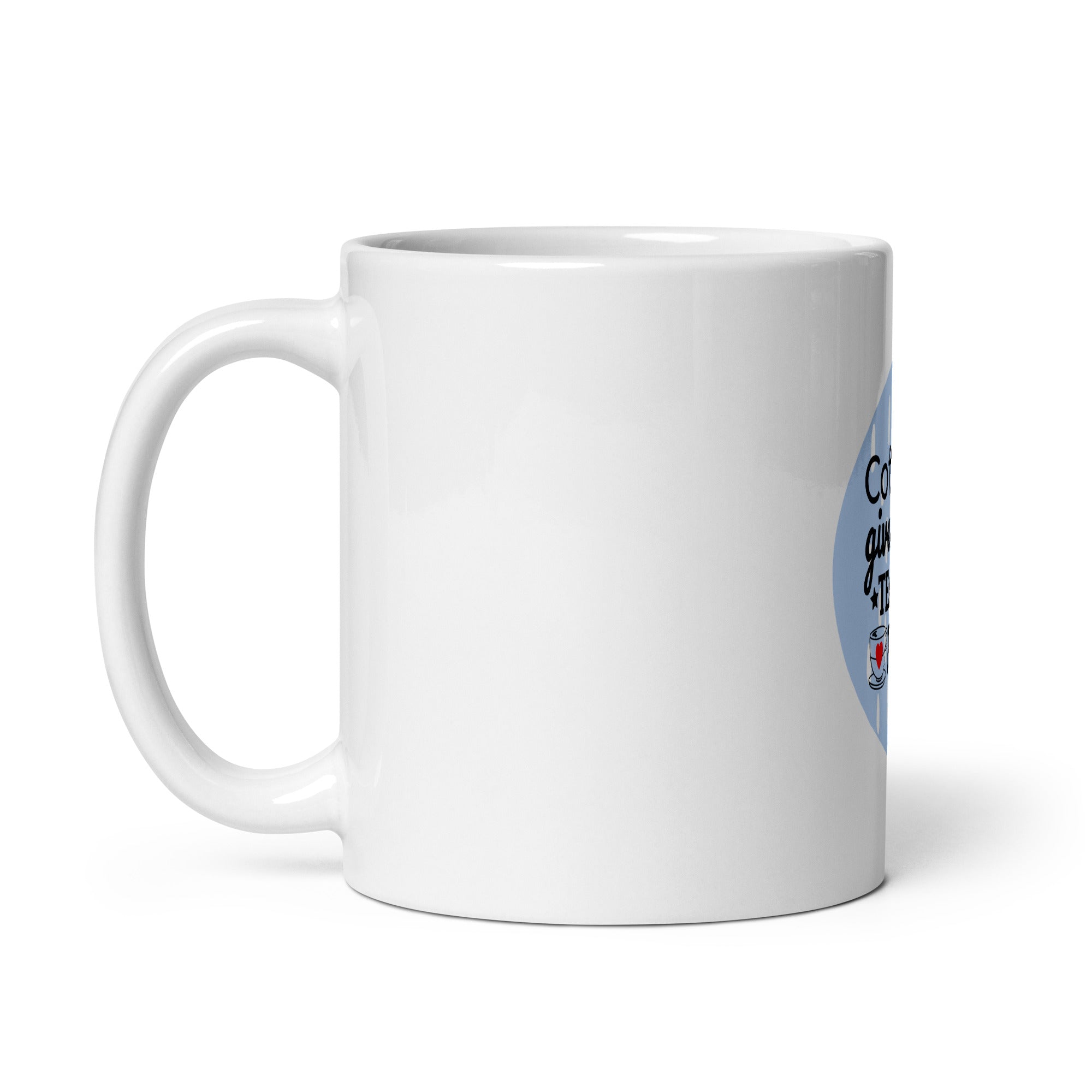 Coffee 101 White glossy mug