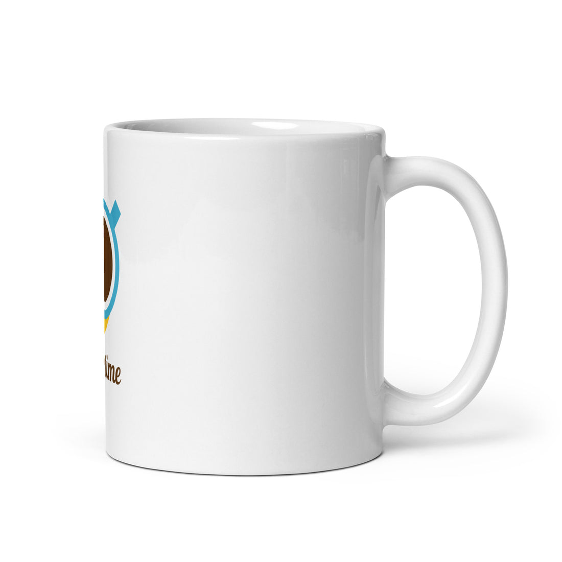 Coffee 301 White glossy mug