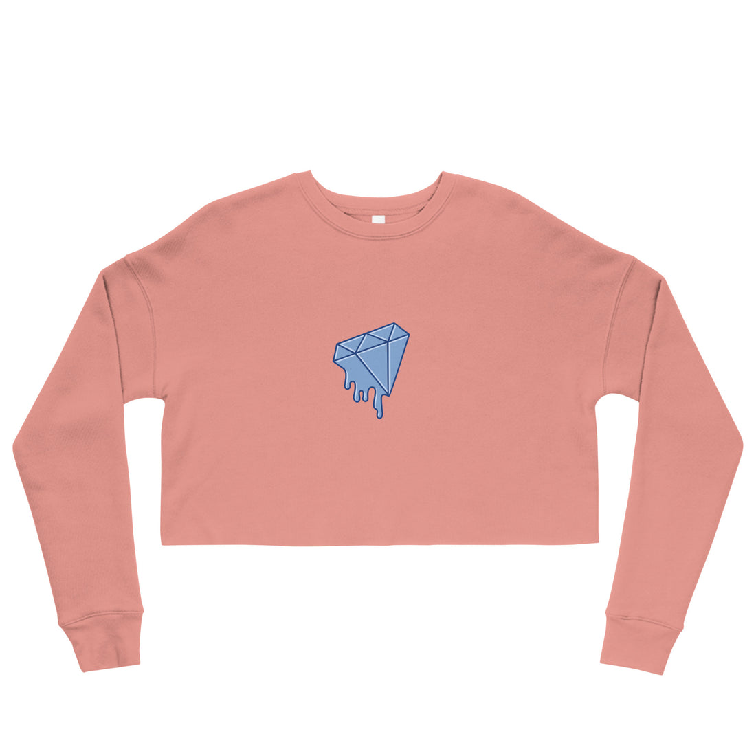 Blue Diamond Crop Jumper