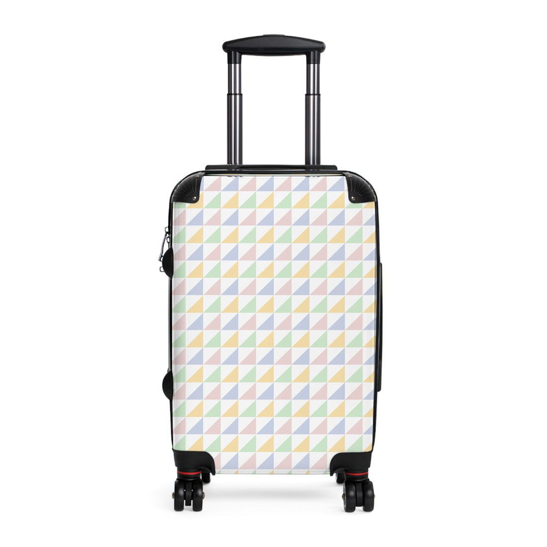 Geometric Pattern Suitcase