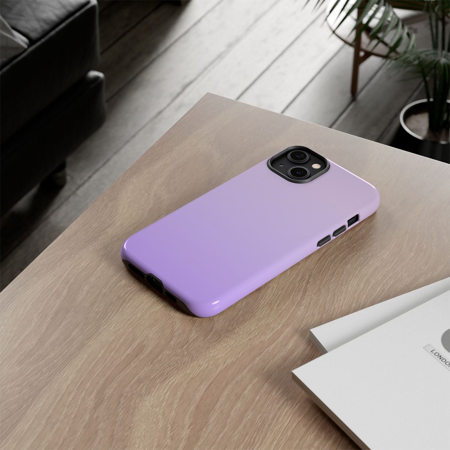 Lilac Ombre Tough Phone Case