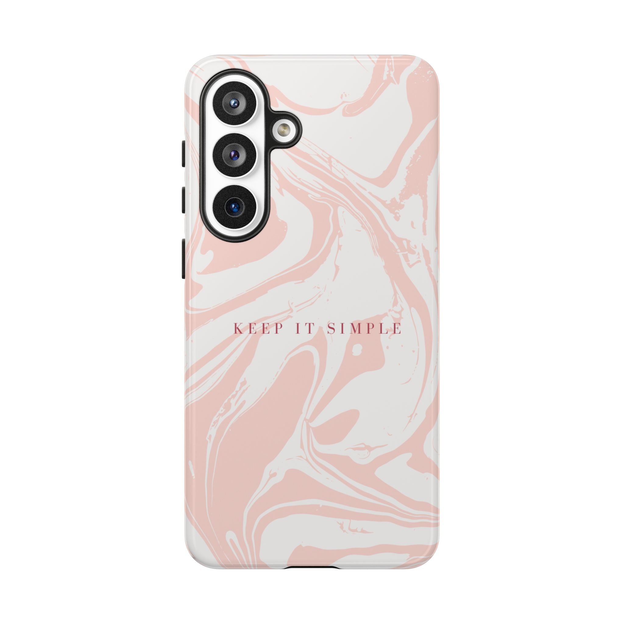 Simple Pink Marble Tough Case