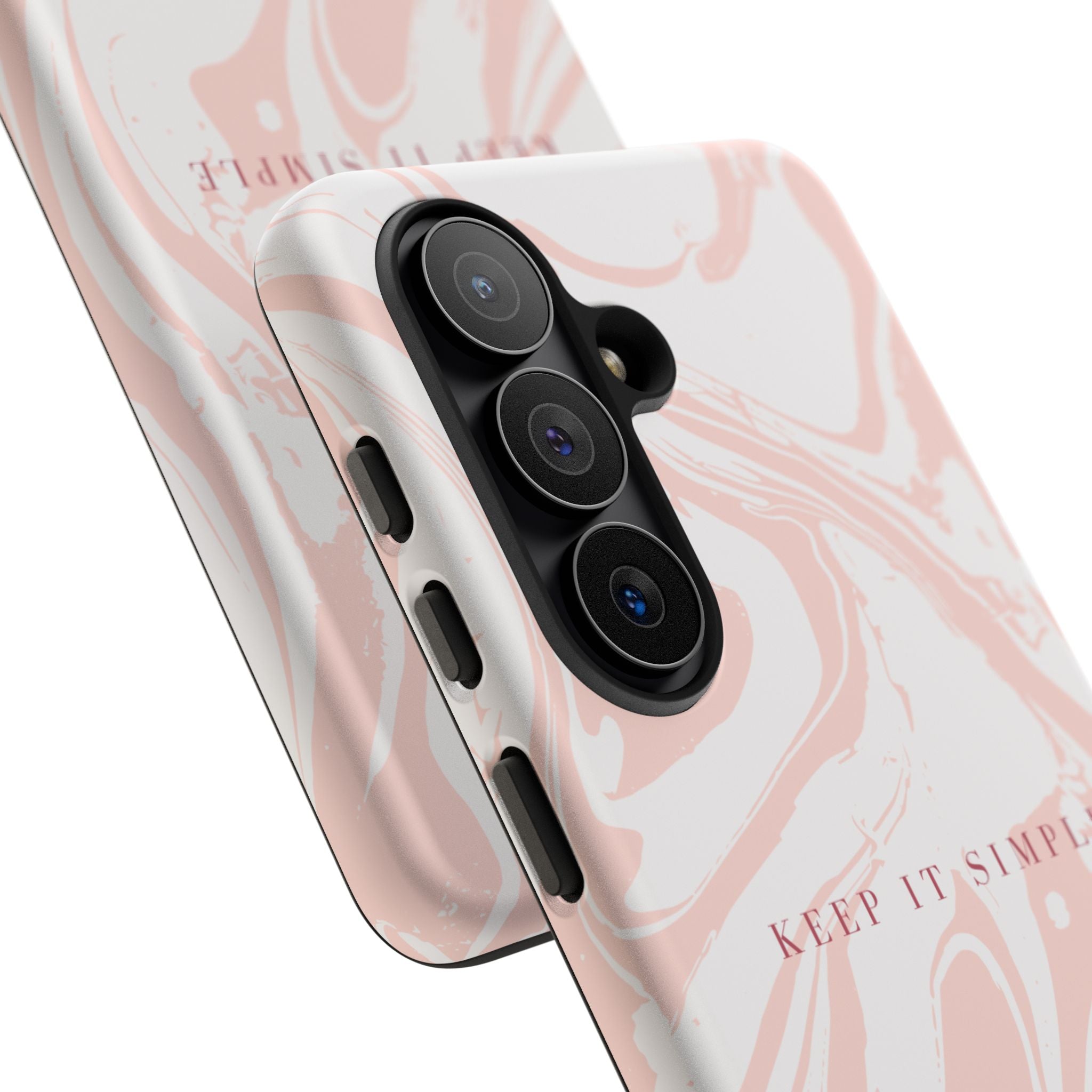 Simple Pink Marble Tough Case