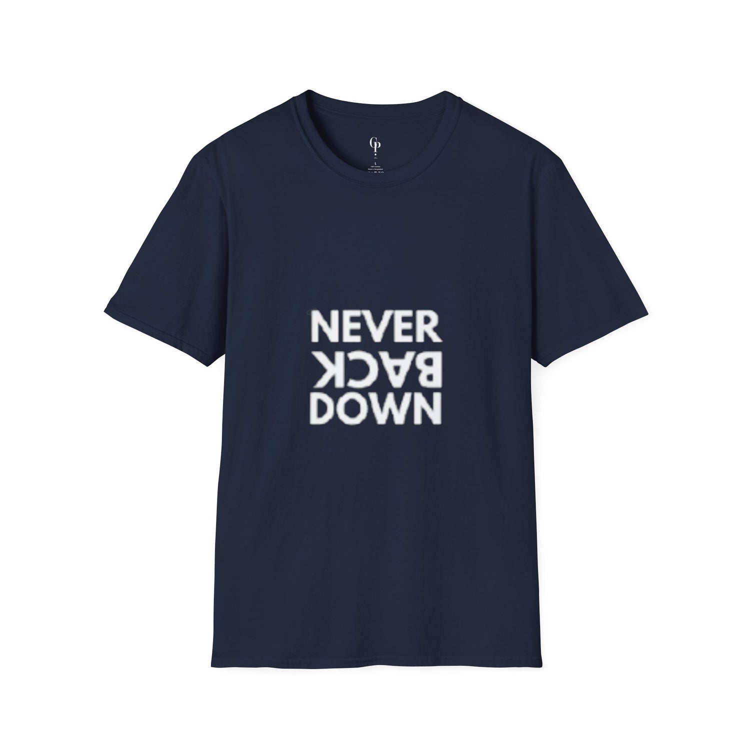 Never Back Down T-Shirt - Dark