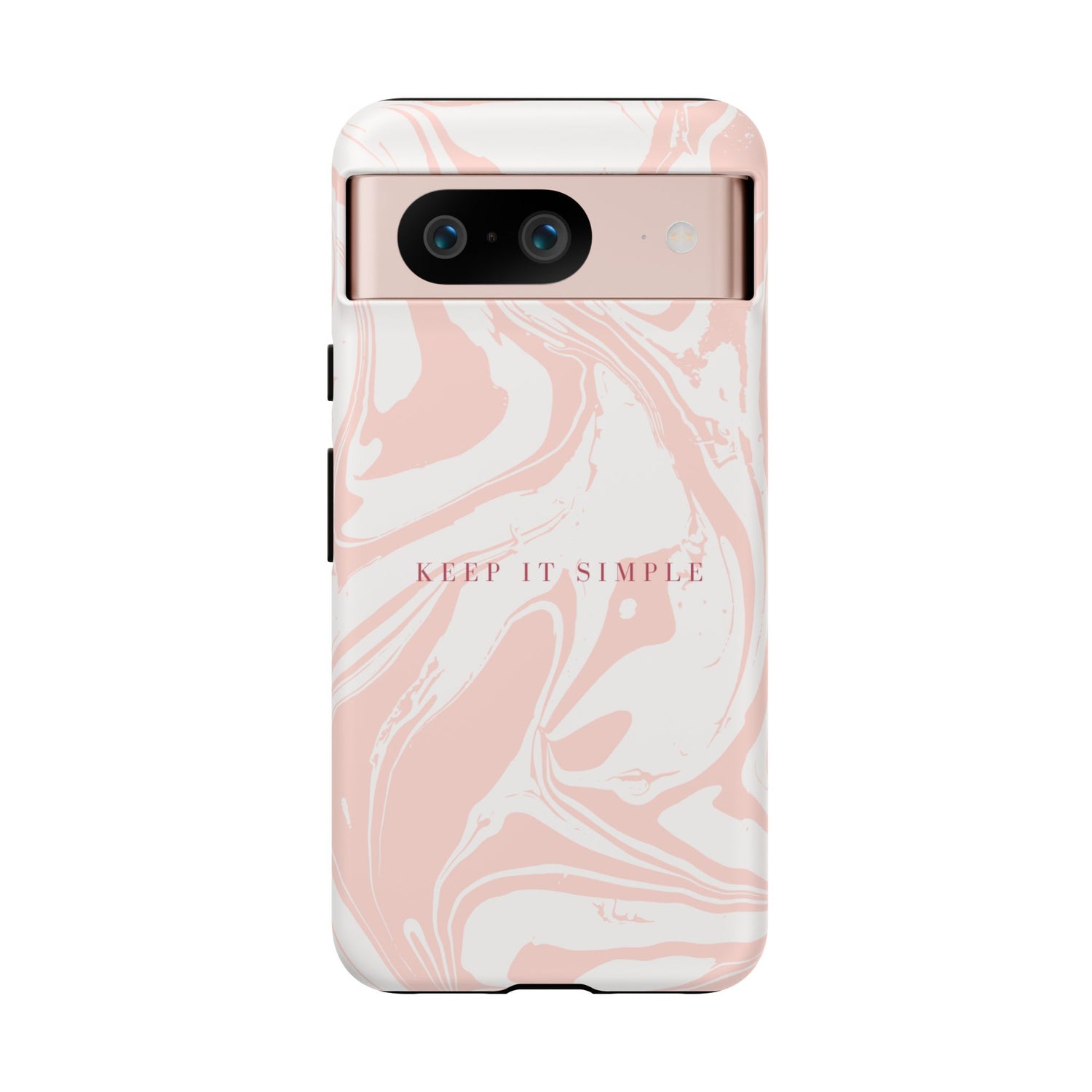 Simple Pink Marble Tough Case