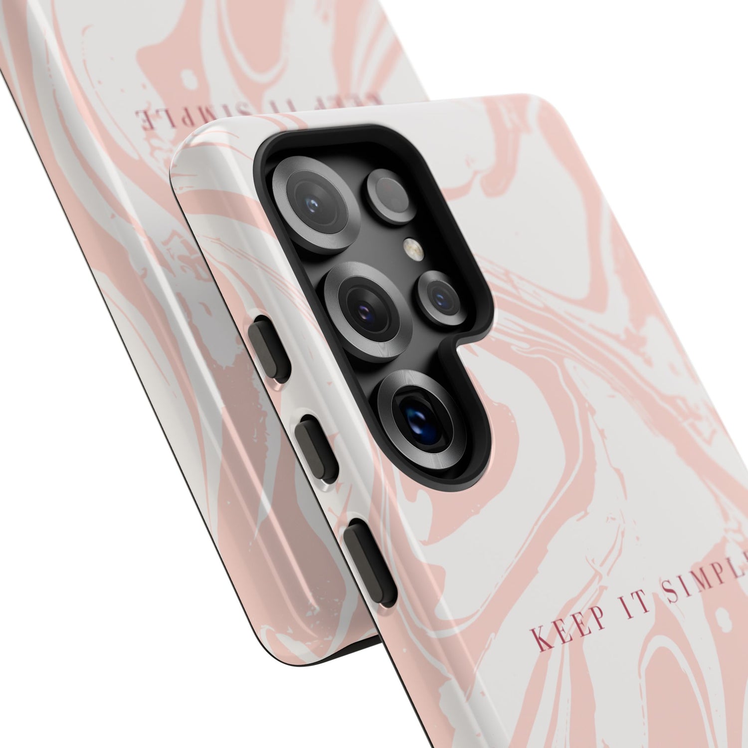 Simple Pink Marble Tough Case