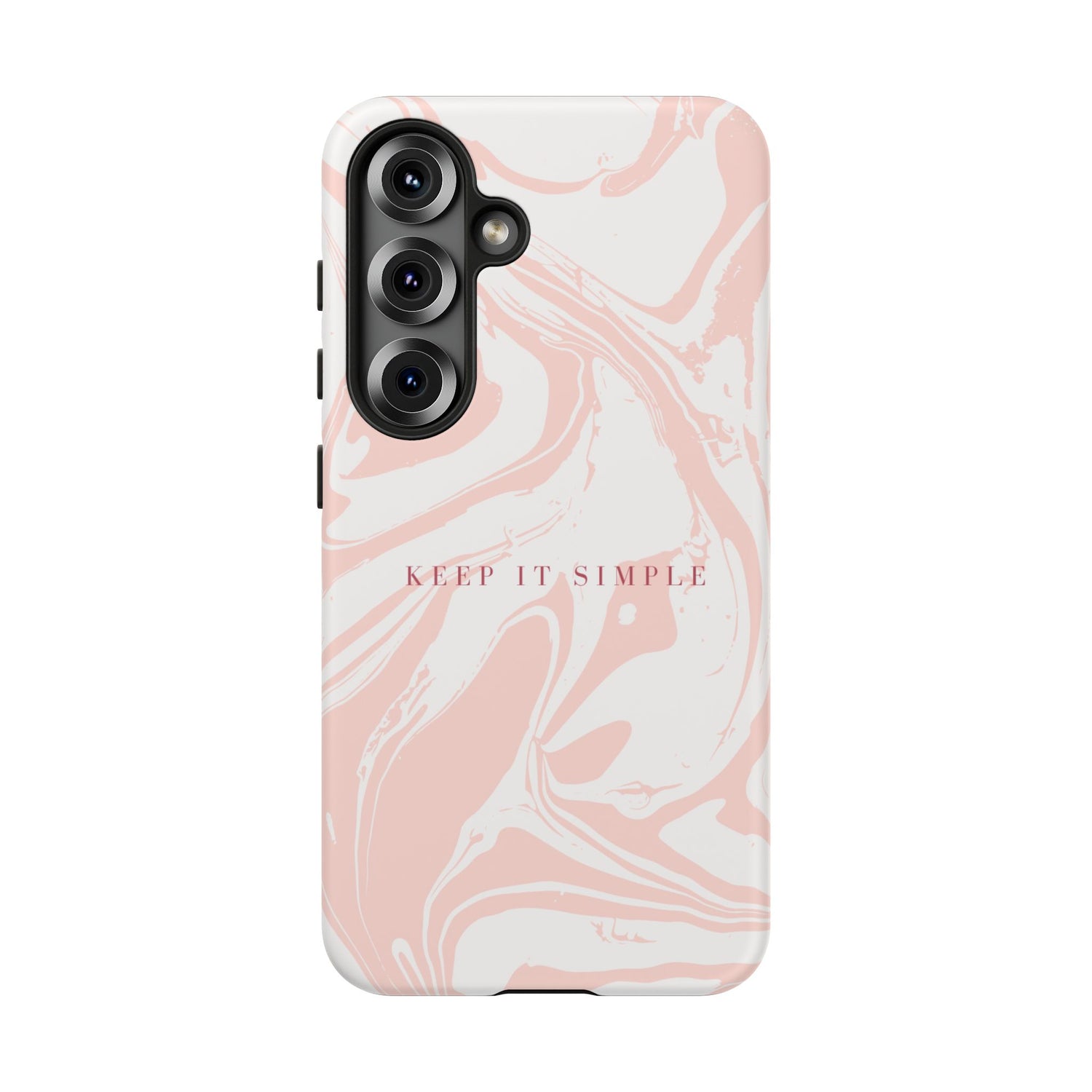 Simple Pink Marble Tough Case