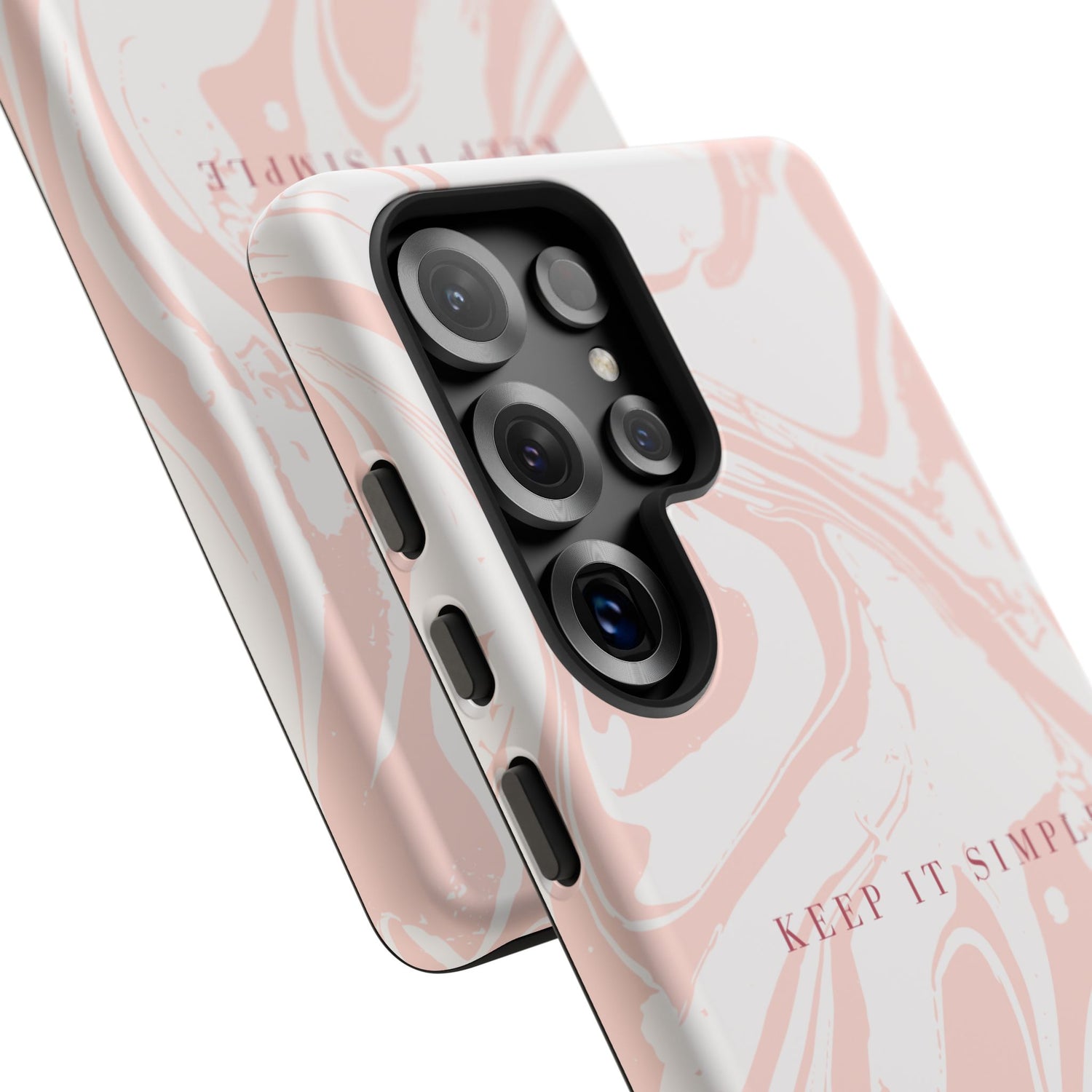 Simple Pink Marble Tough Case