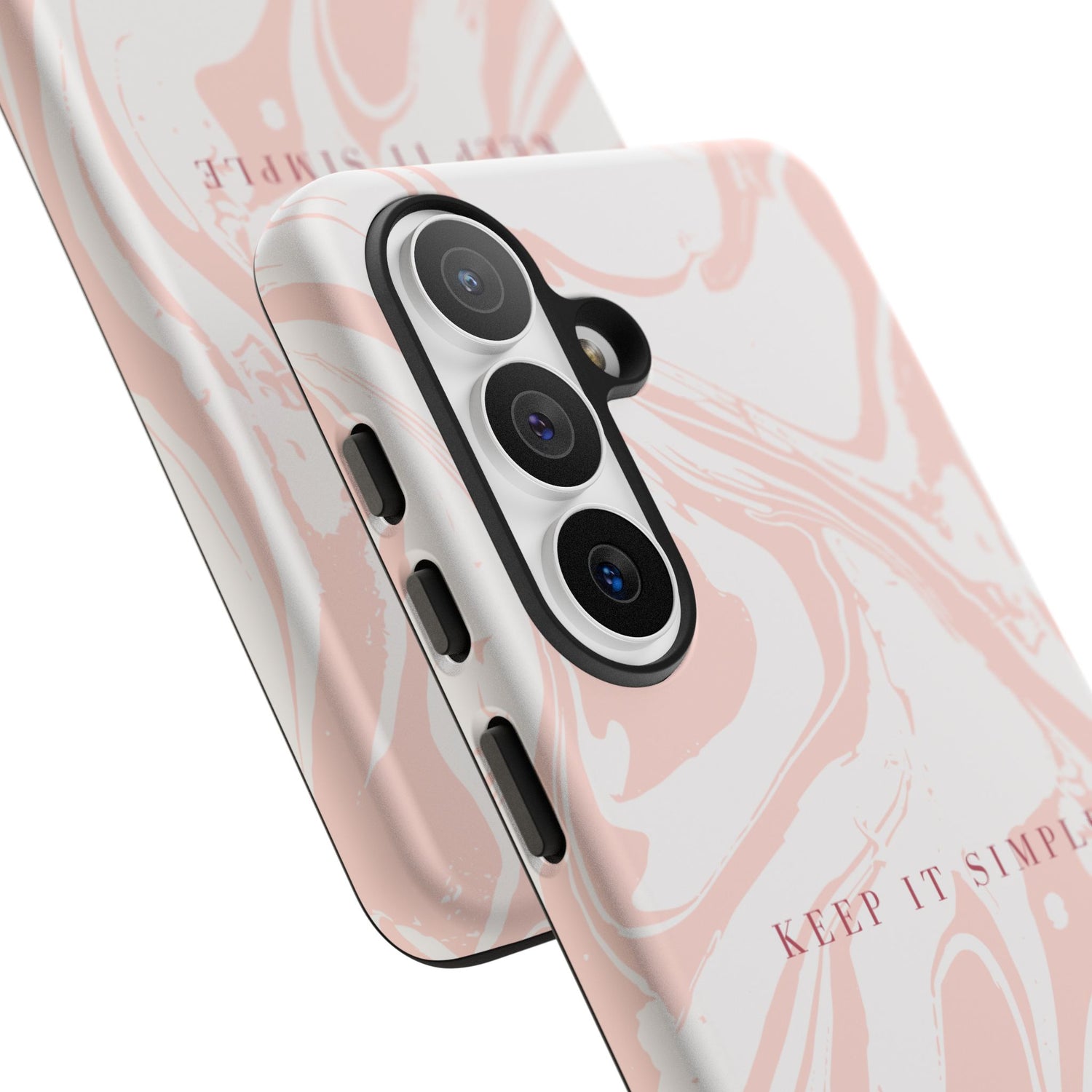 Simple Pink Marble Tough Case