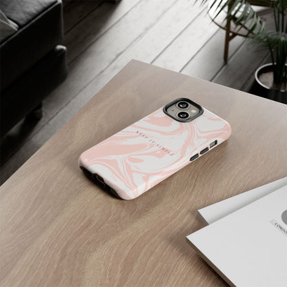 Simple Pink Marble Tough Case