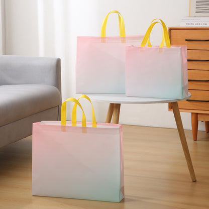 20-Pack Premium Laminated Non-Woven PP Tote Bags, Reusable Eco-Friendly Gift Bags for Shopping and Clothing Stores