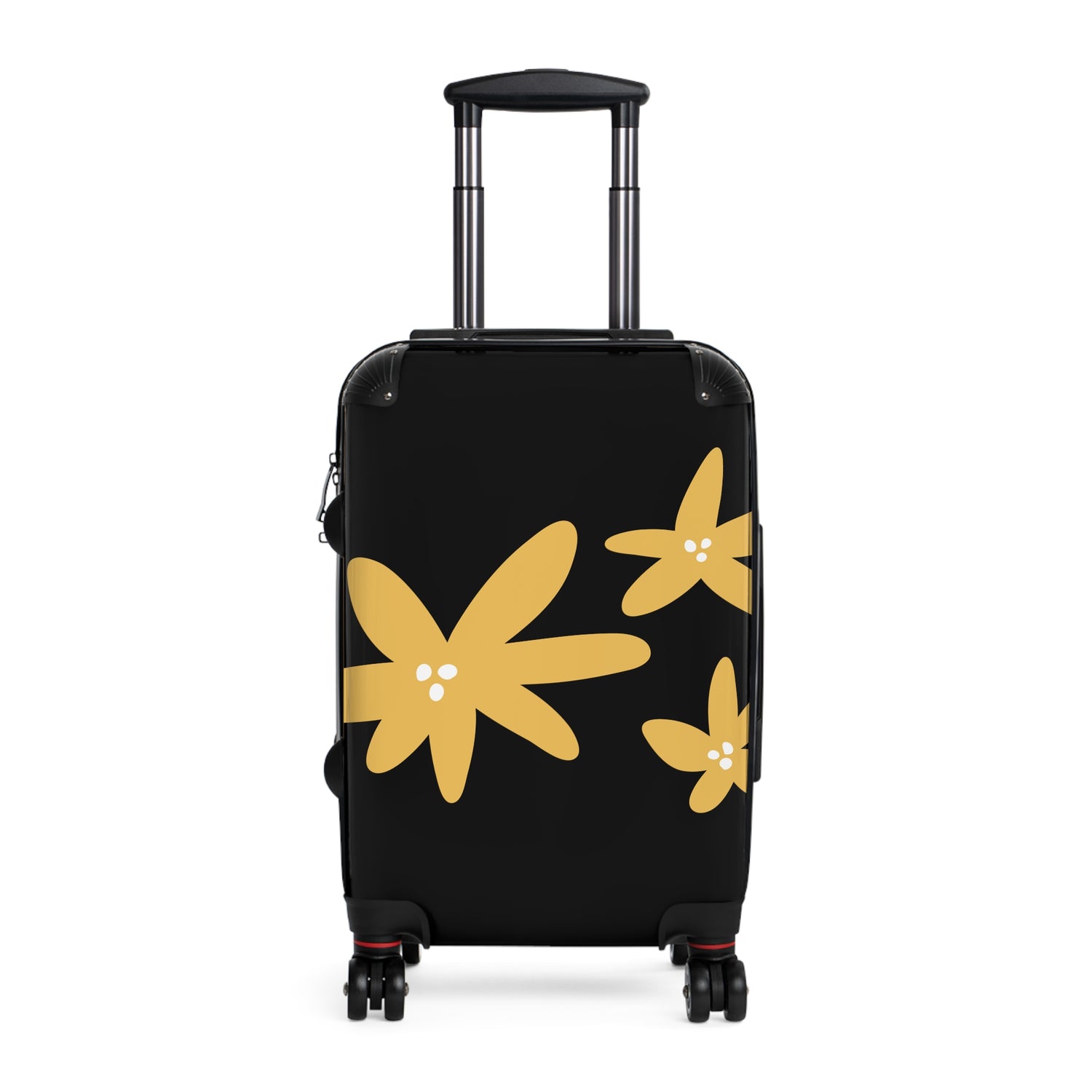 Floral Travel Suitcase - Eco-Friendly Luggage