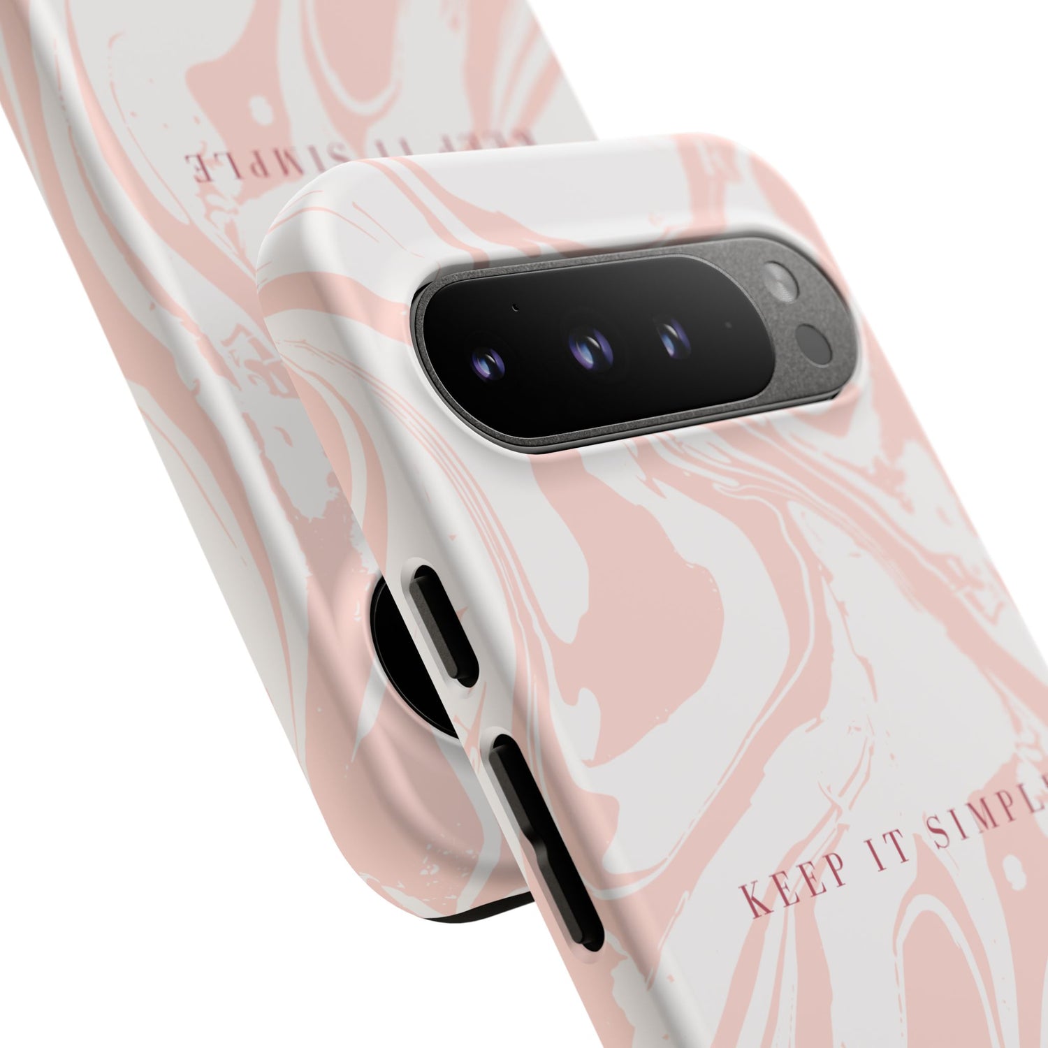 Simple Pink Marble Tough Case