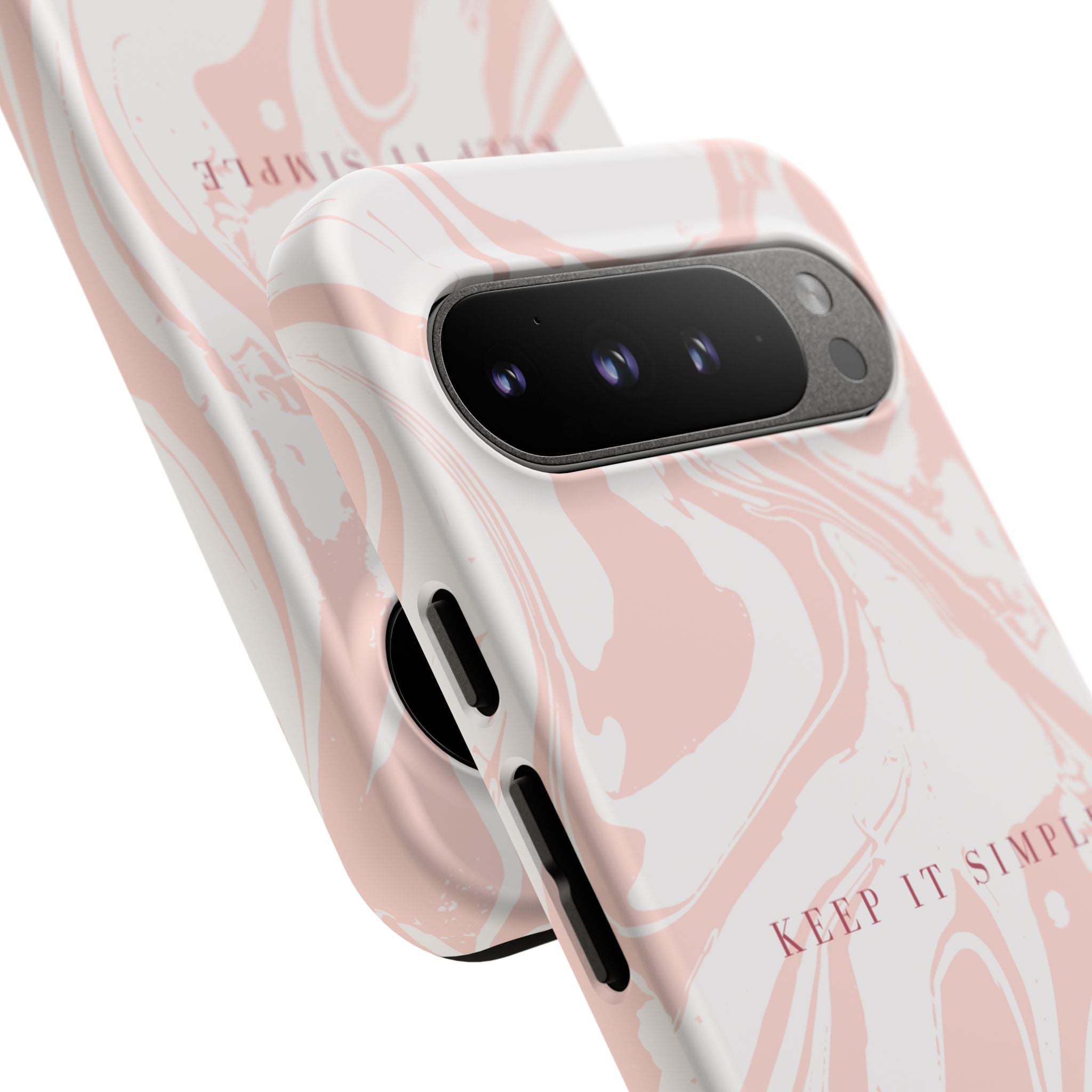 Simple Pink Marble Tough Case