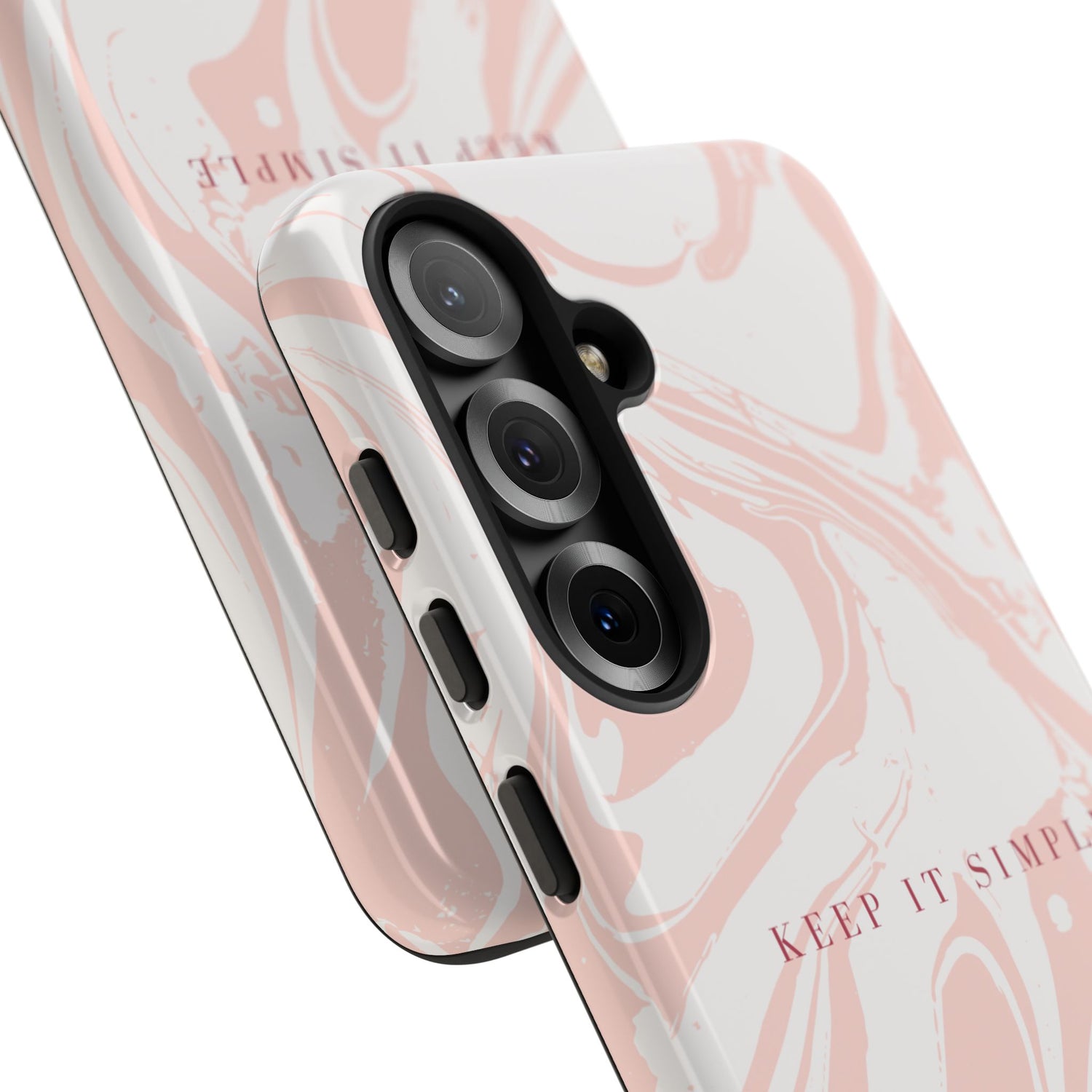 Simple Pink Marble Tough Case